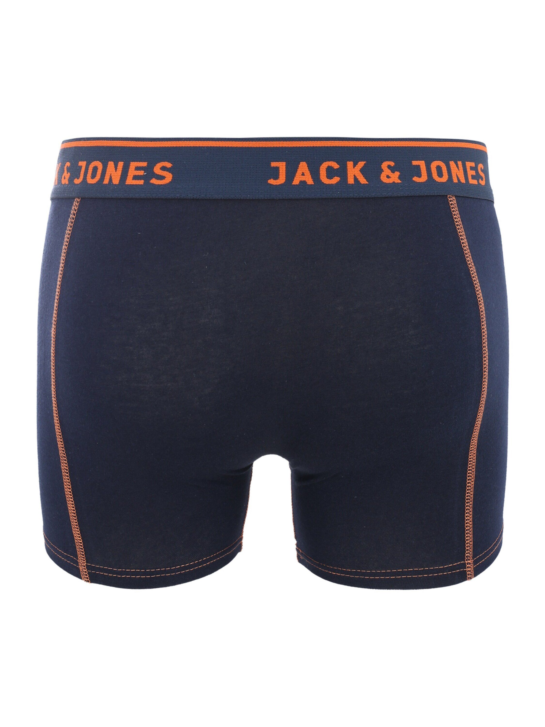 Jack & (12025953) Boxershorts (1-St) Jones JACSIMPLE Ochre Burnt