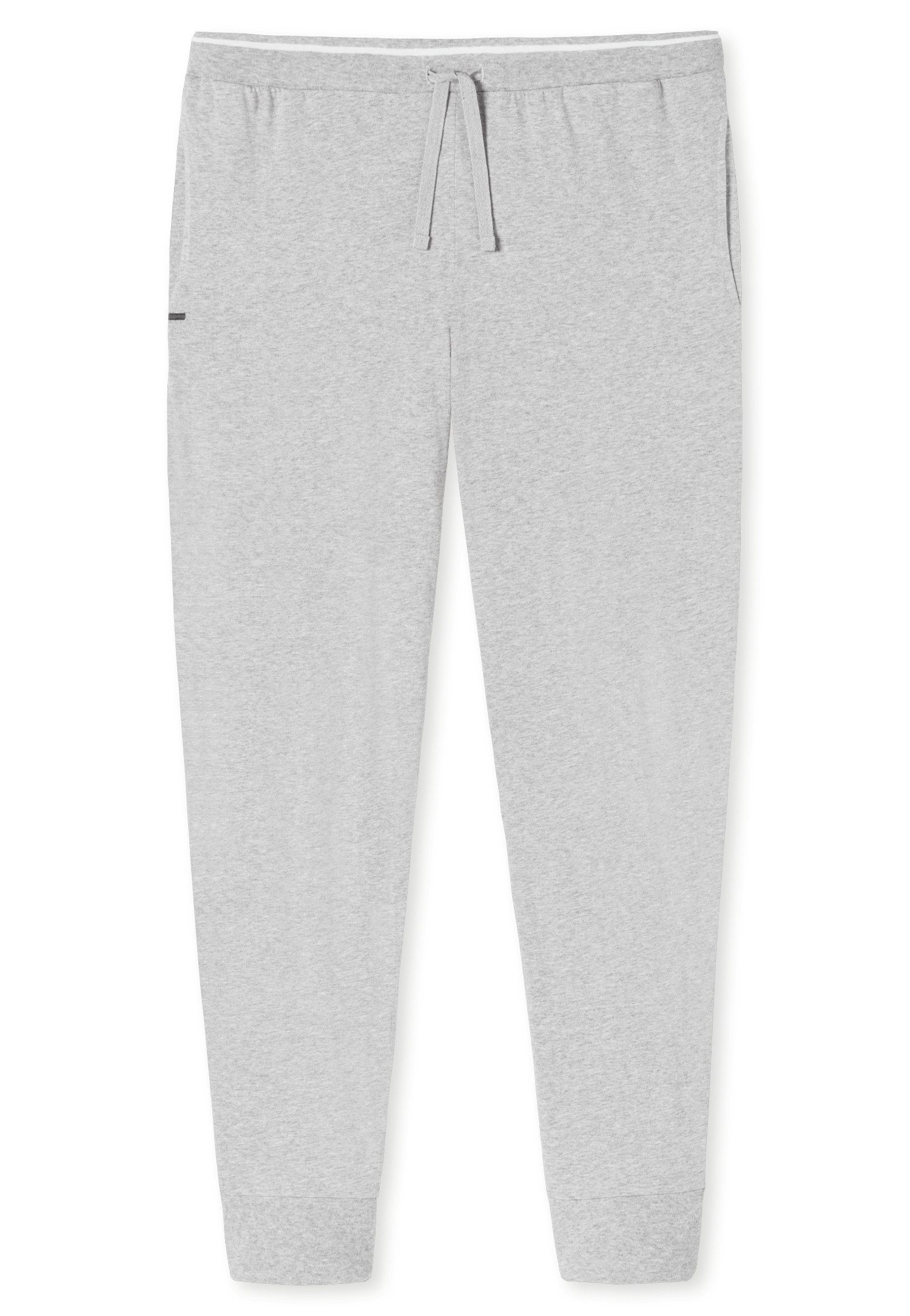 Schiesser Pyjamahose Mix+Relax Reine Baumwolle, seitliche Taschen, Bindeband