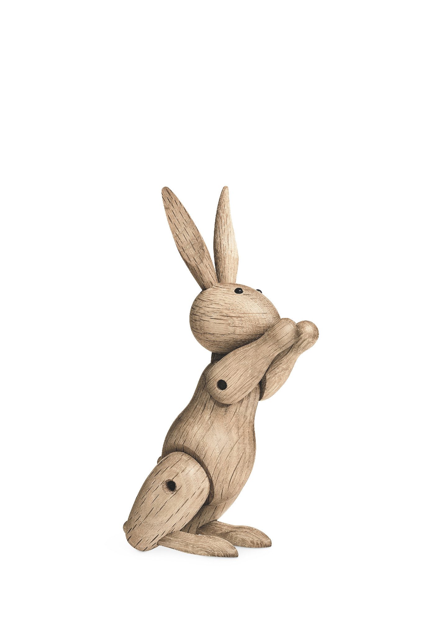 KAY BOJESEN Denmark Dekofigur Kay Bojesen Kaninchen H16 cm eiche