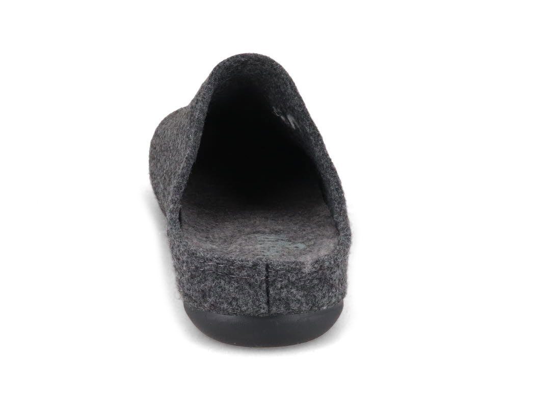 thies Filzpantoffeln für Einlagen, roca-ceniza, thies, damen, herren, pantof Hausschuh vegan
