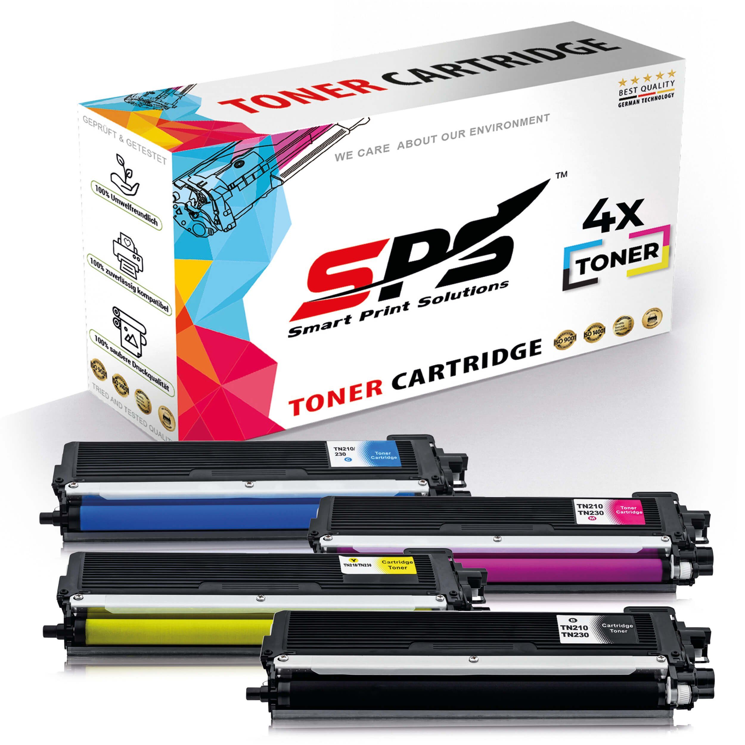 SPS Tonerkartusche Kompatibel für Brother DCP-9010CN (DCP-9010CN), (4er Pack)