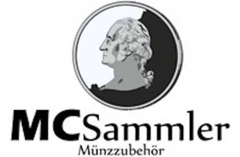 MC.Sammler Sammleretui MC.Sammler Münzalbum Pennies, Pressed Stk 200 Schwarz für