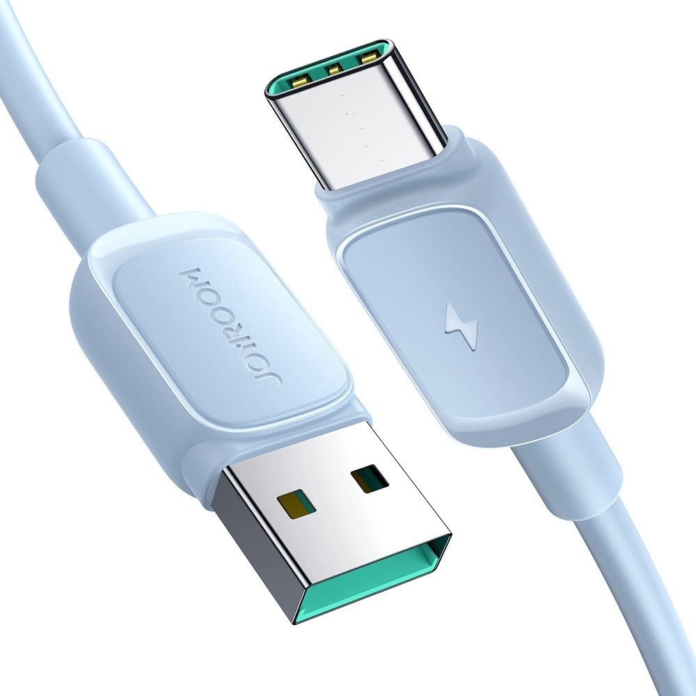 JOYROOM Datenkabel 1,2 m-TPE Ladekabel Blau - Spannung bis zu 3 A USB-Kabel