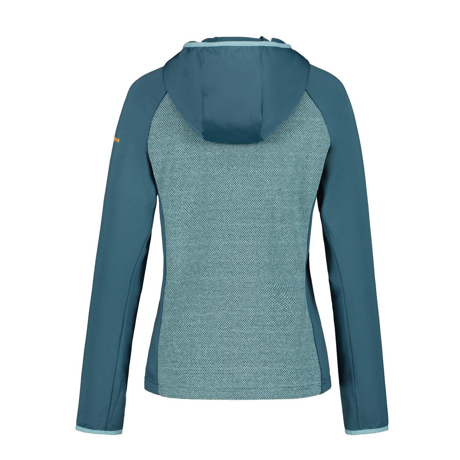 Midlayer Kapuze Icepeak Türkis Bradgate für Strickfleecejacke Damen mit