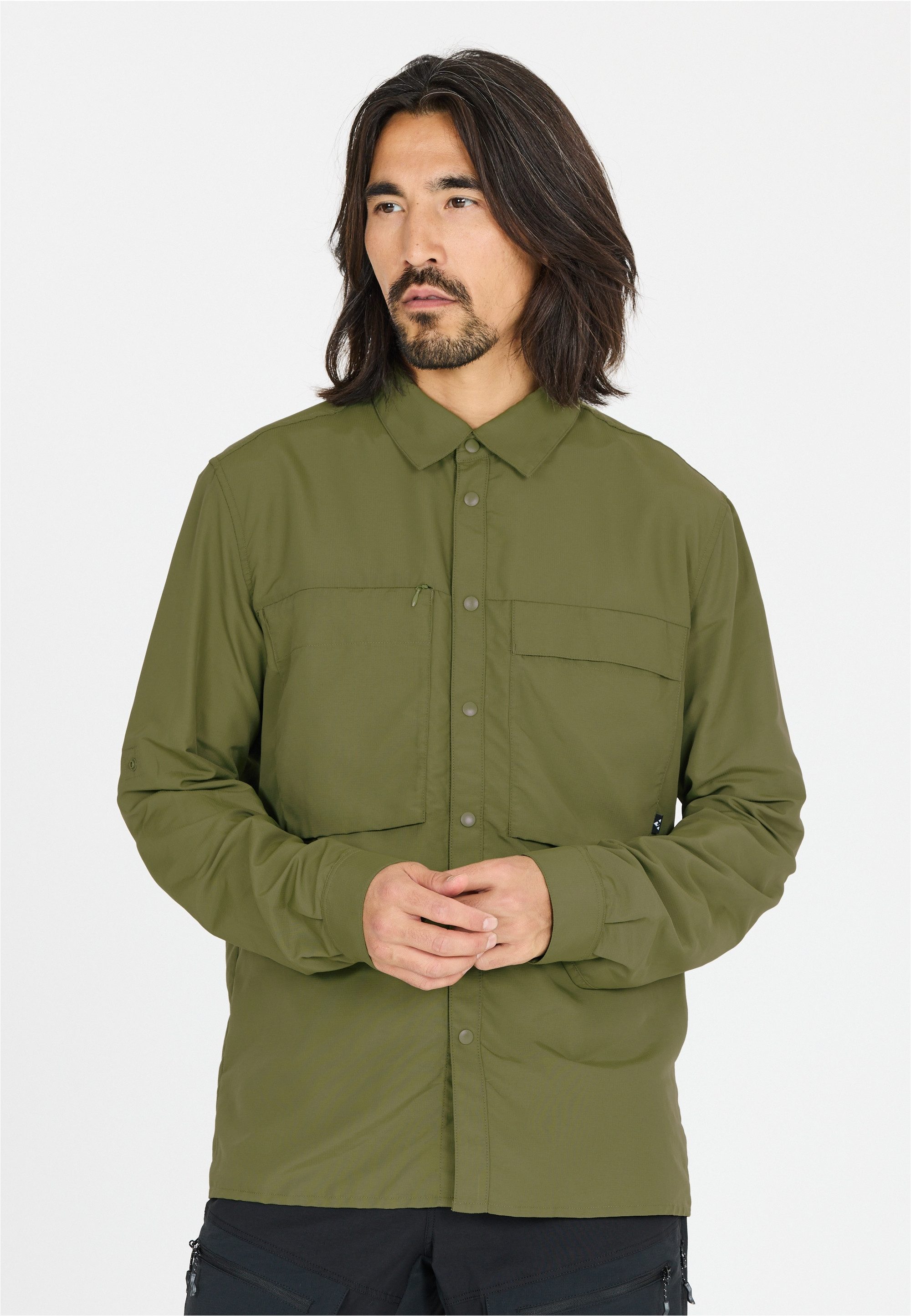 WHISTLER Langarmshirt Elm mit Quick-Dry-Funktion