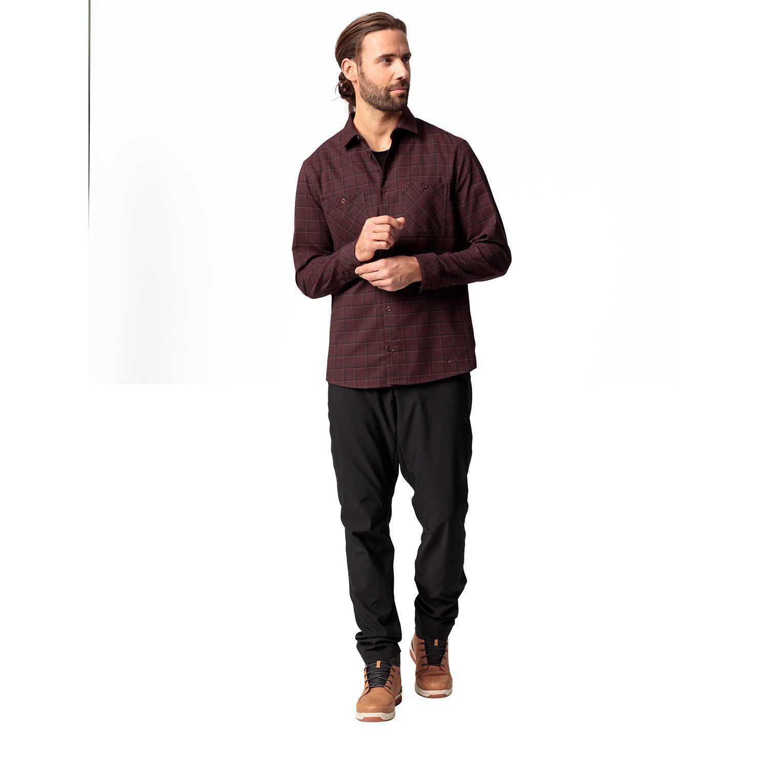 VAUDE Outdoorhemd Hemd MENS JERPEN LS SHIRT IV