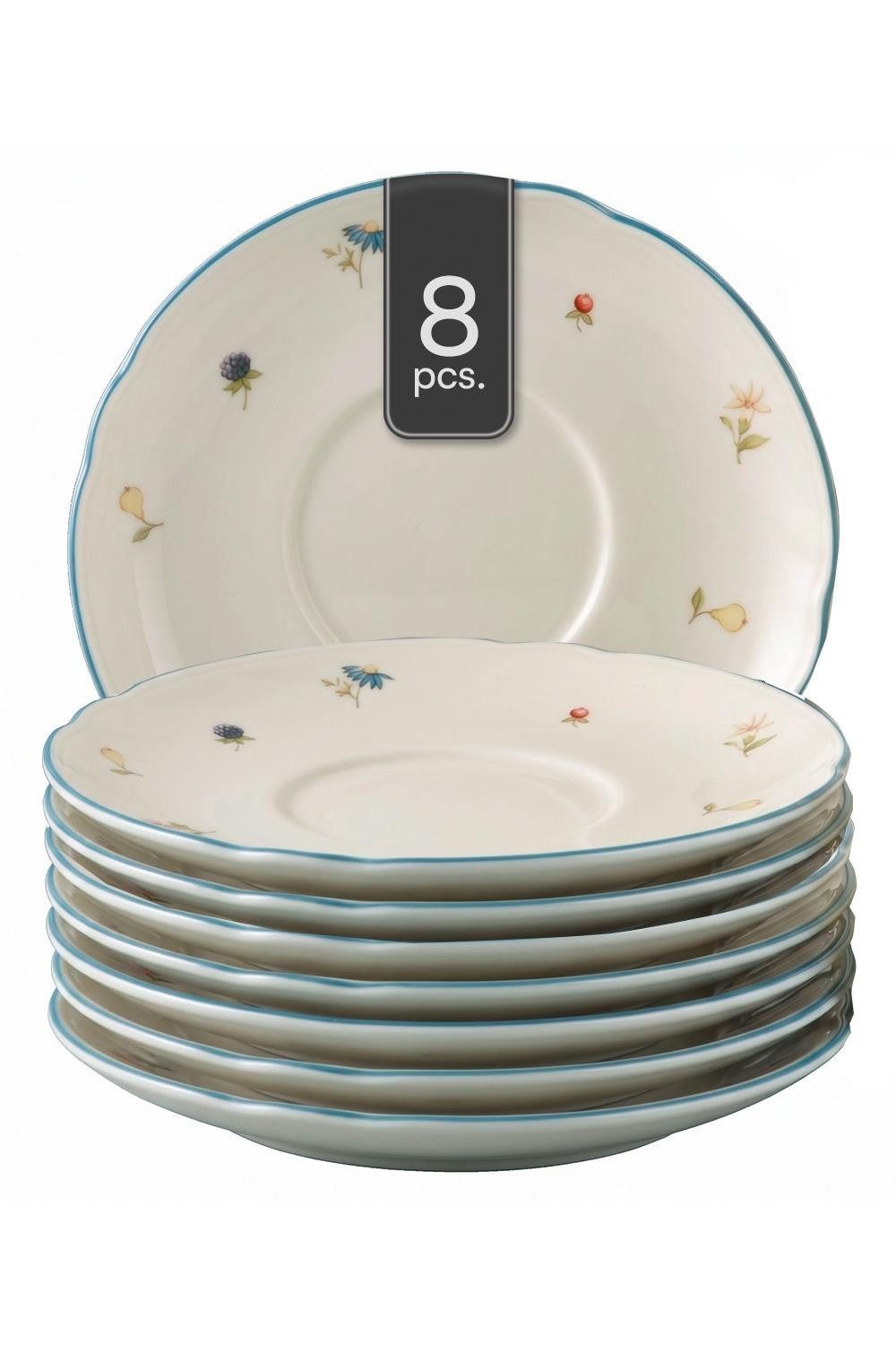 Seltmann Weiden Frühstücksteller MARIE LUISE, 8er Set, Elfenbein, Ø 20 cm