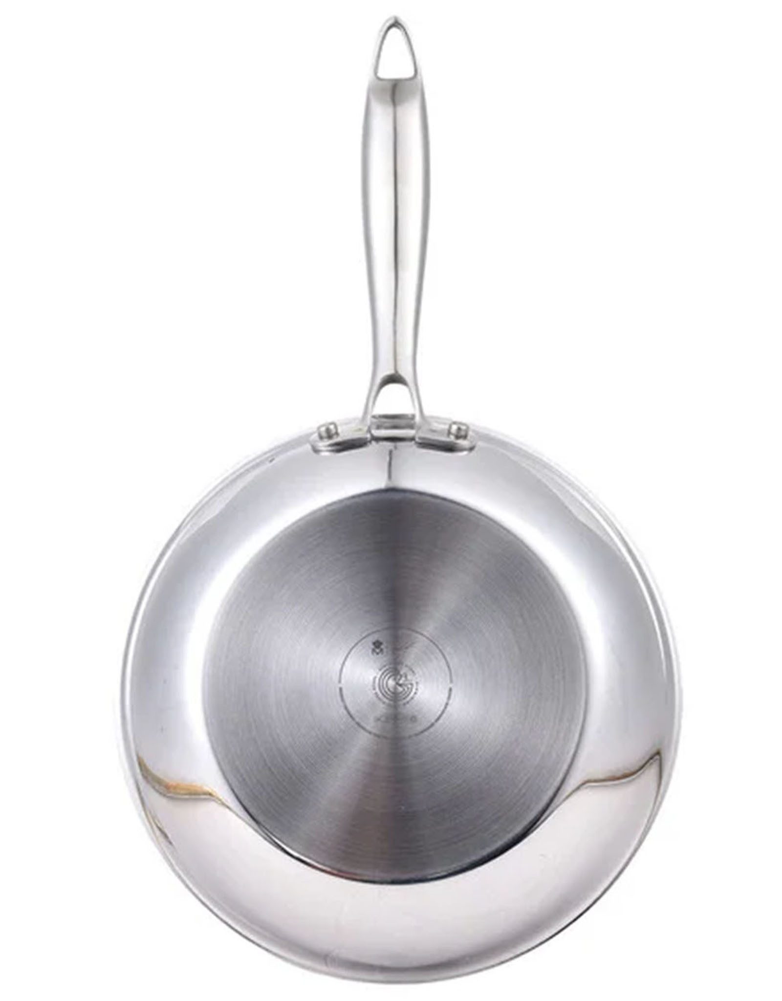 MasterPRO Bratpfanne Masterpro Bratpfanne Edelstahl Ø 28 cm Pfanne Induktion