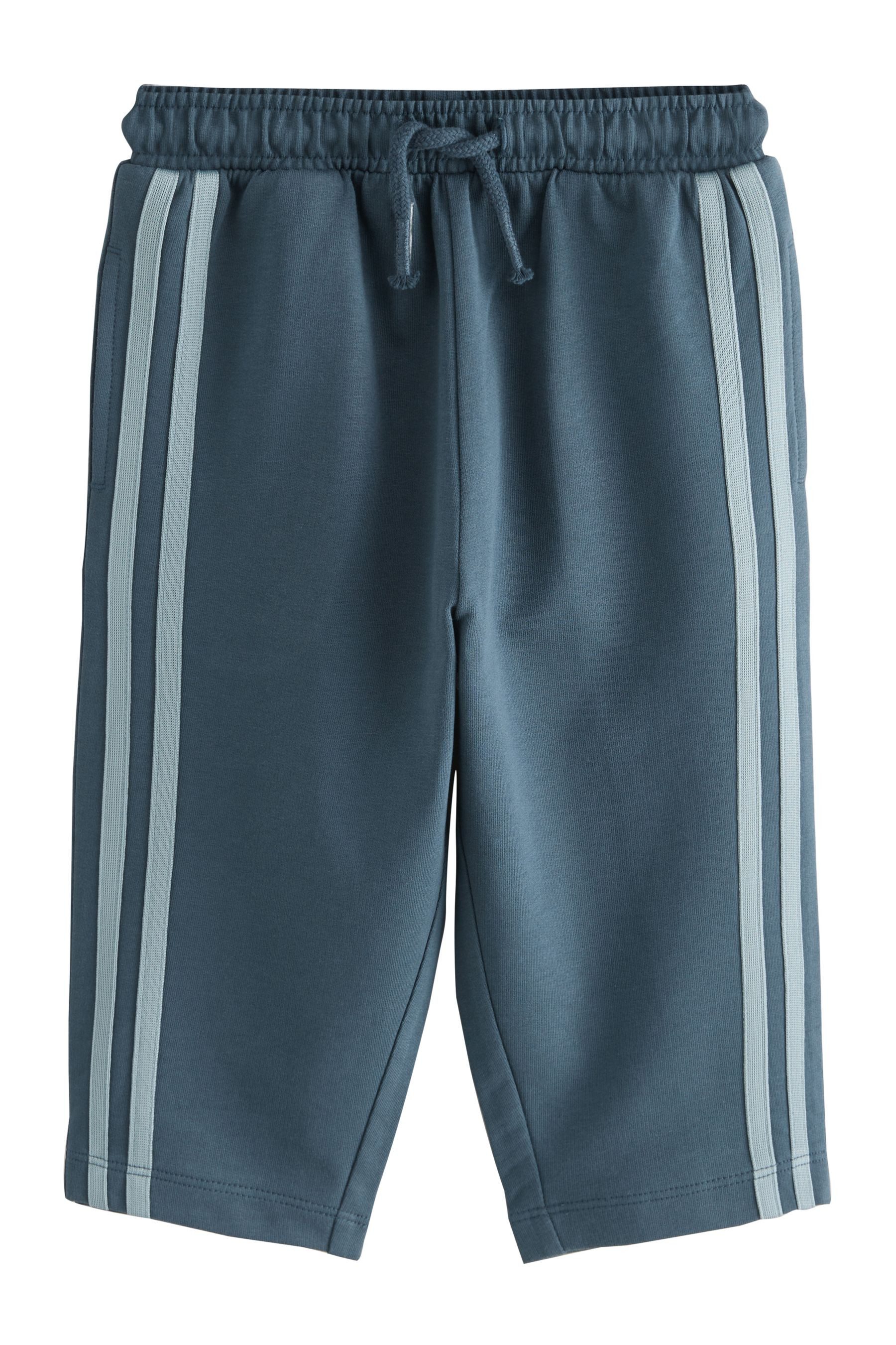 Next Jogginghose Jogginghose mit weitem Bein und Seitenstreifen (1-tlg)