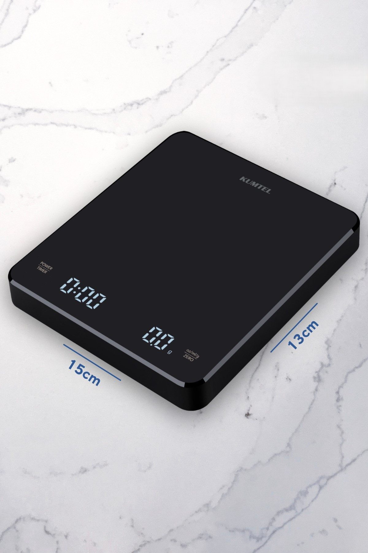 Opviq Küchenwaage HV60-02, (1-tlg), Digitale Küchenwaage mit Tara-Funktion