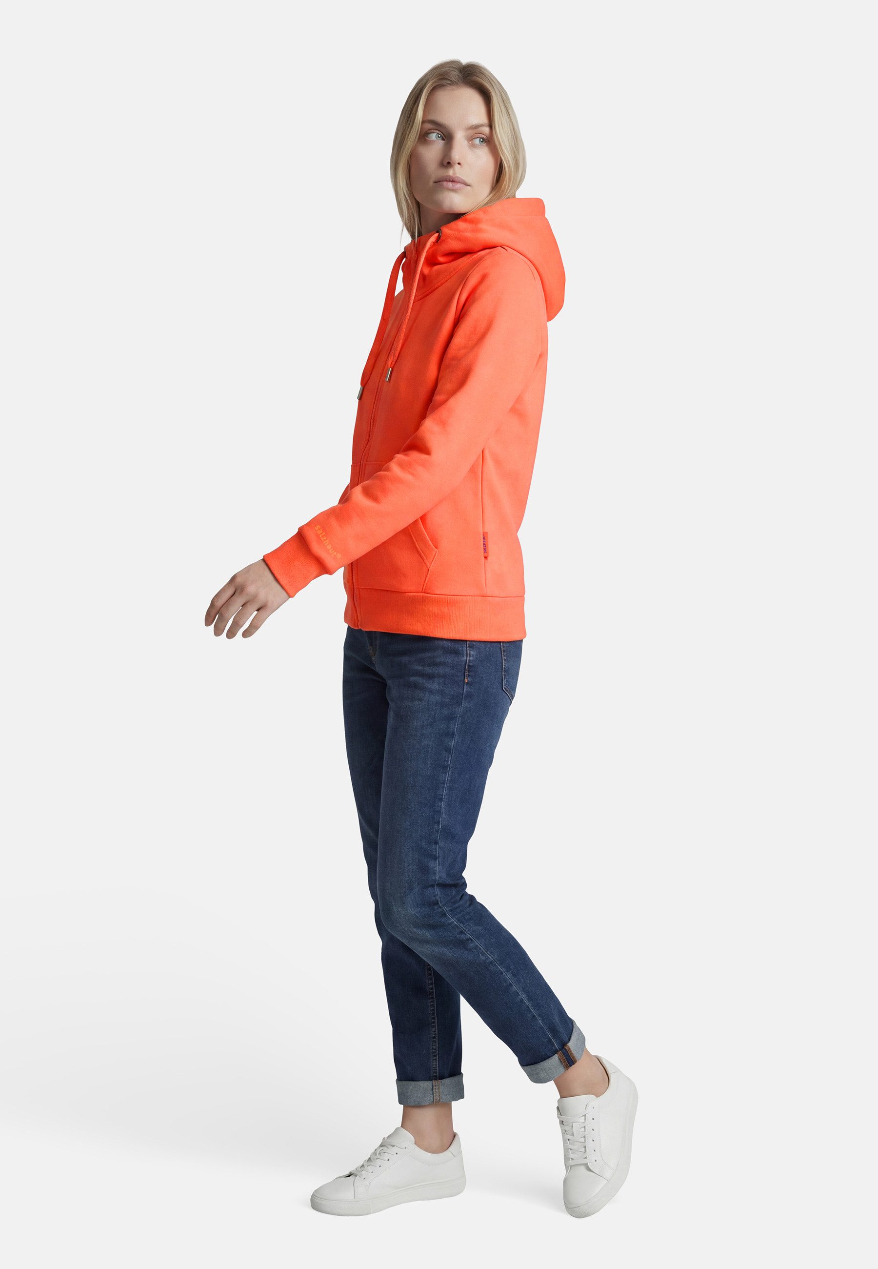 salzhaut Sweatjacke SÖÖTE Damen Tailliert komfortabler Fit, nordisch klar – entspannter Look mit Haltung – Bild 4 von 5