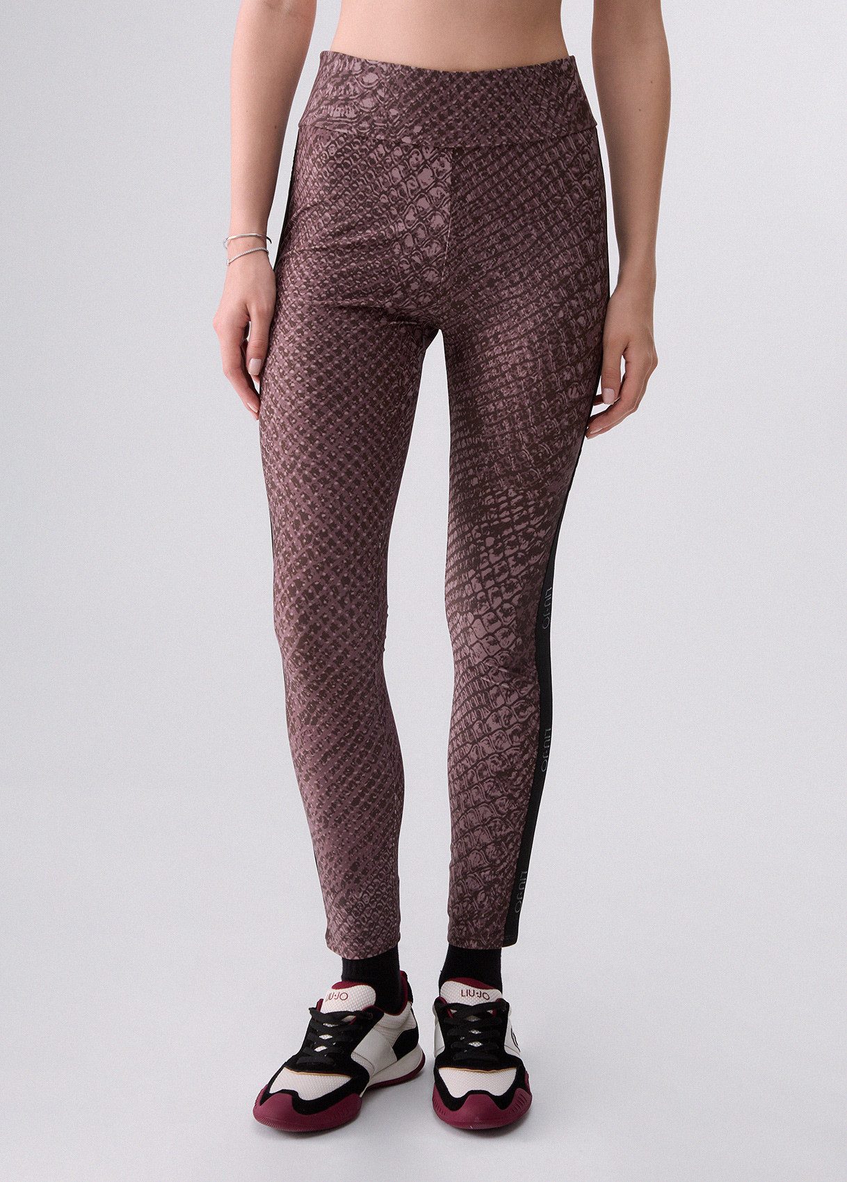 Liu Jo Jogg Pants PANT.JERSEY LUNGO - Leggings mit Krokoprint
