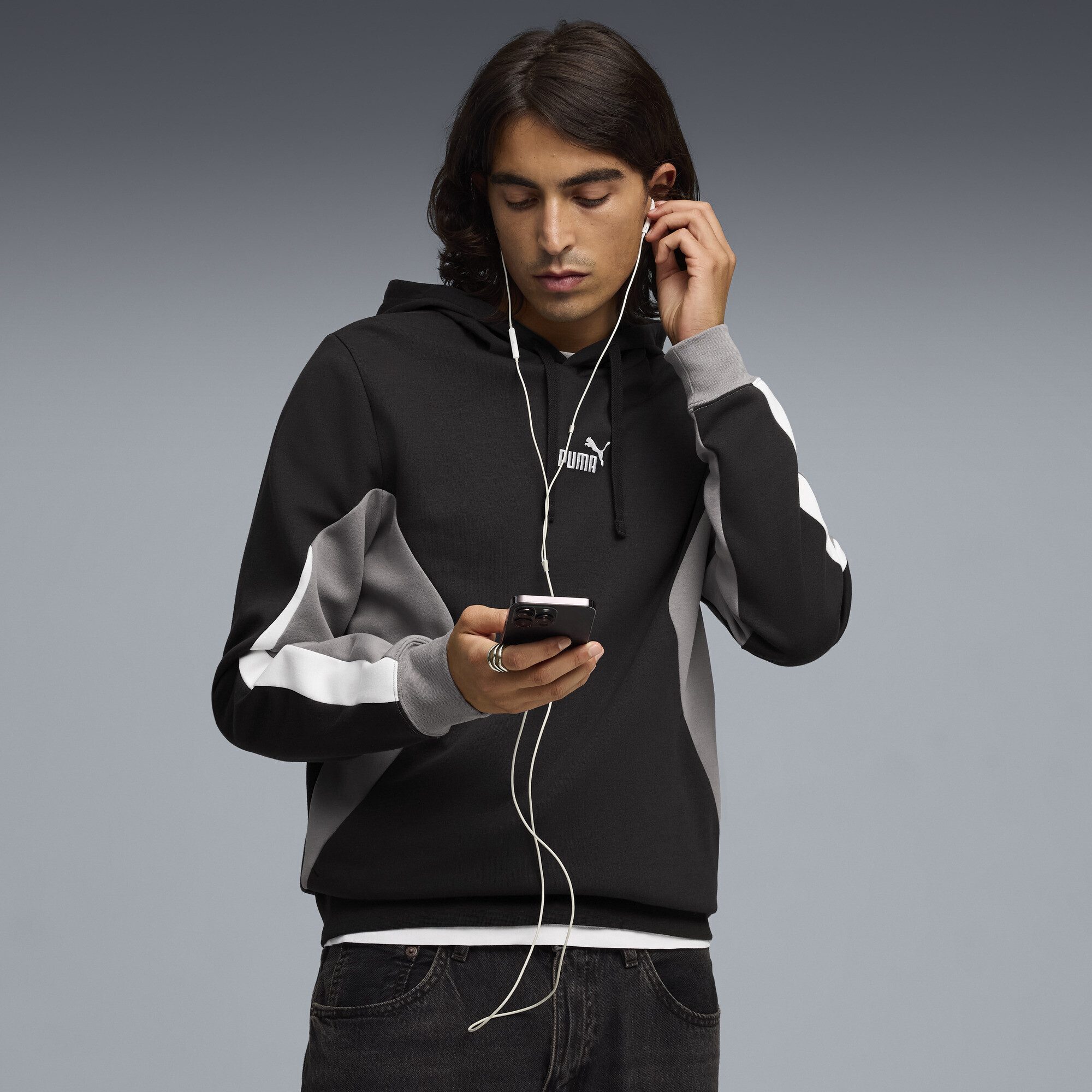 PUMA Hoodie Essentials Colourblock Hoodie Herren