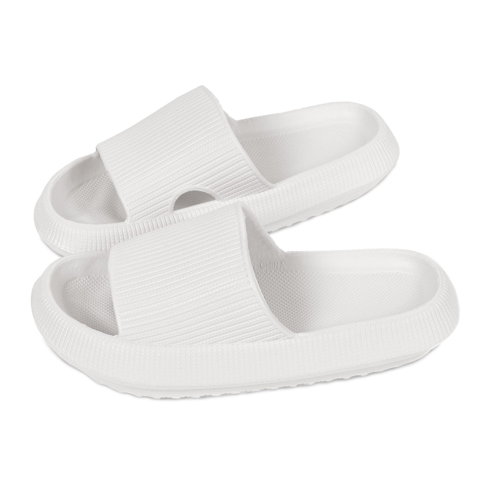 CALIYO Hüttenschuhe Damen Herren Duschpantoffeln Casual Hausschuhe Hausschuh Hausschuhe Rutschfeste Badeschuhe Schwimmbadschuhe Unisex