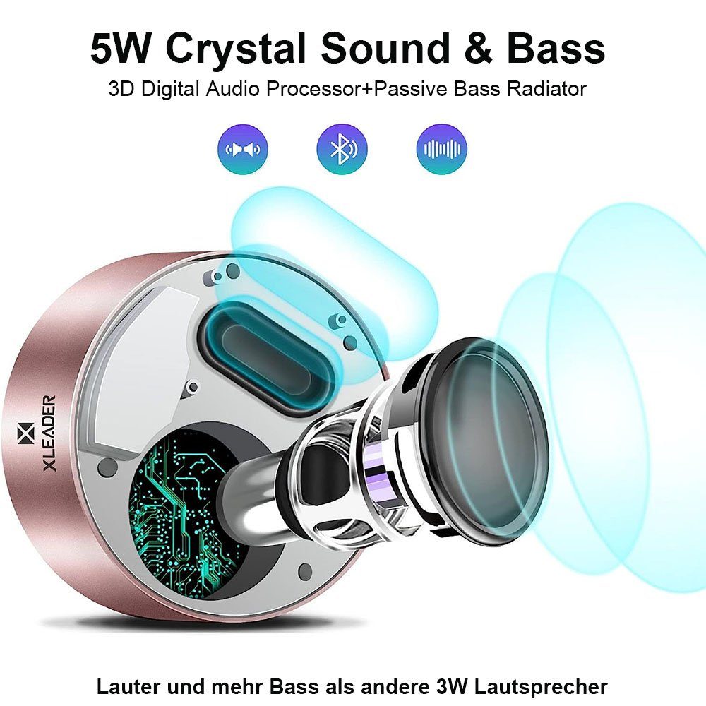 Mini-Lautsprecher Bluetooth-Lautsprecher [Smart MOUTEN Touch] Bluetooth-Lautsprecher