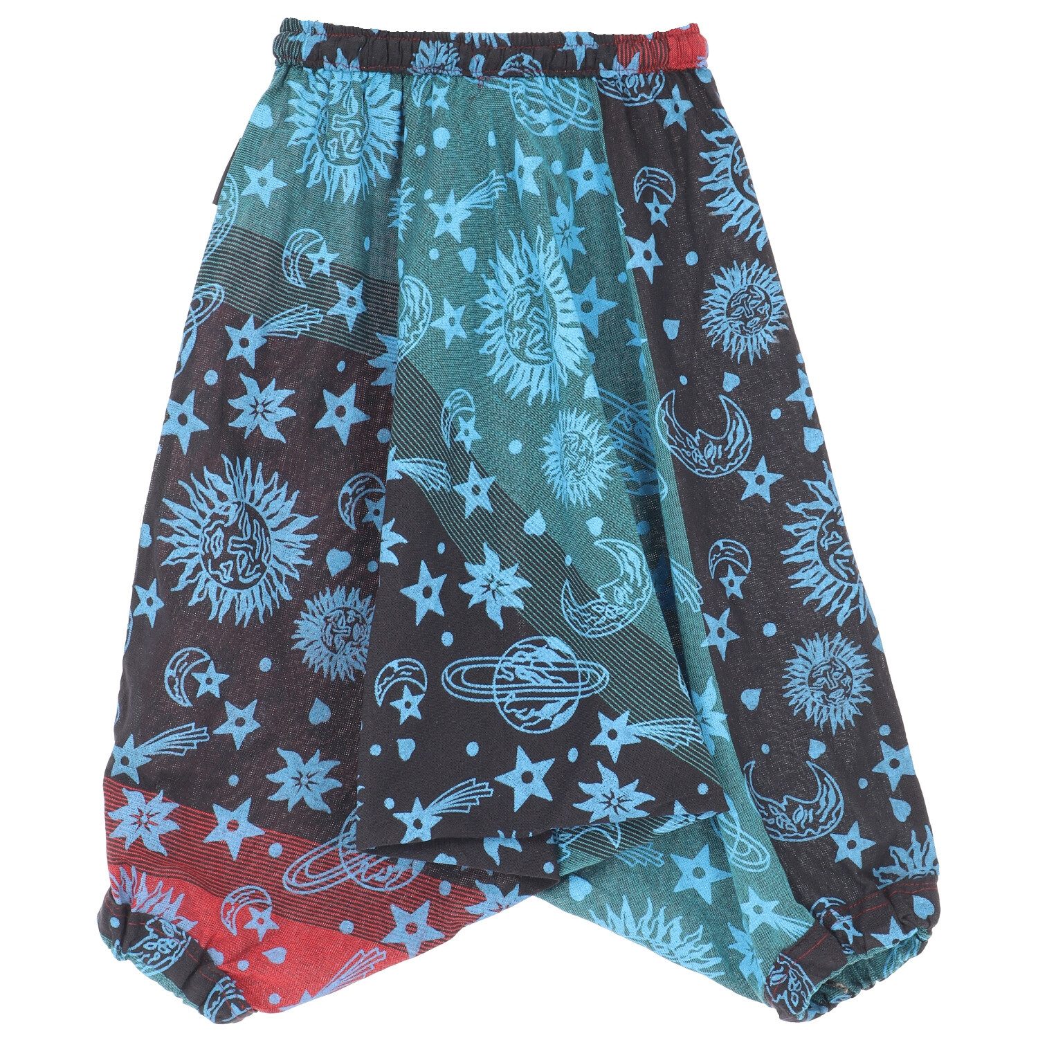 Guru-Shop Relaxhose Kinder Haremshose, Pluderhose, Haremshose,..