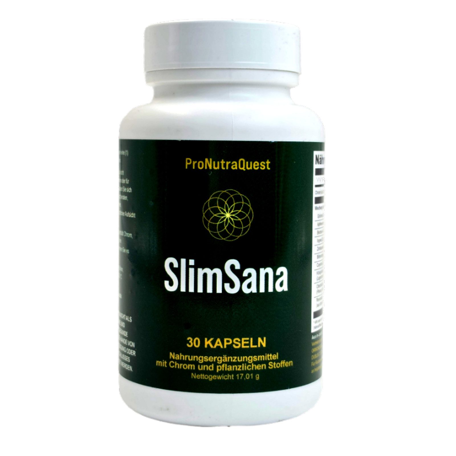 SlimSana® SlimSana® Kapseln, 17,01 g, ausgewählte Pflanzenextrakte