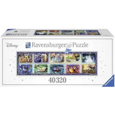 Ravensburger Puzzle Unvergessliche Disney Momente, 40320 Puzzleteile, Made in Germany, FSC® - schützt Wald - weltweit