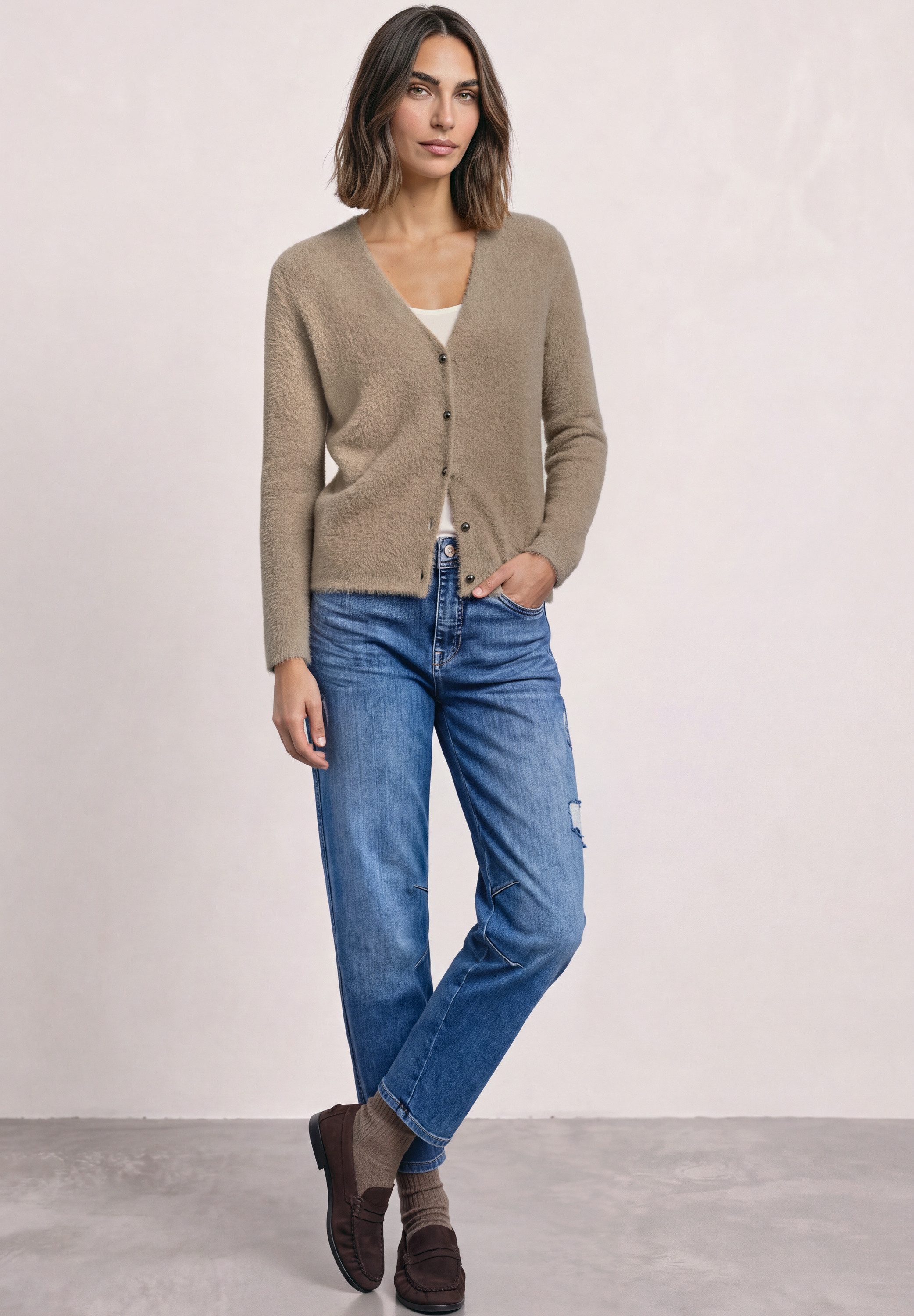 STREET ONE Cardigan in Unifarbe – Bild 3 von 5