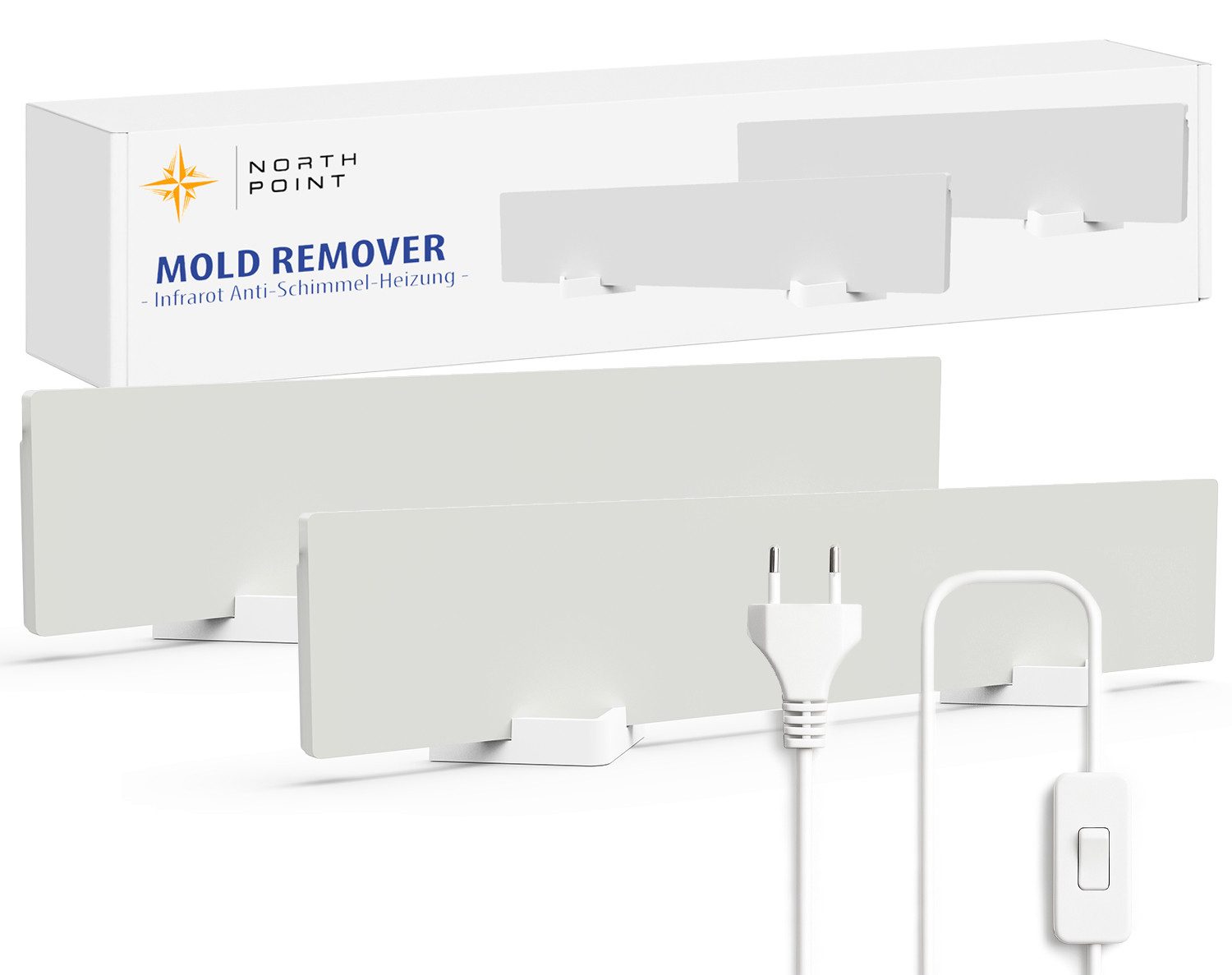 Northpoint Infrarotheizung Northpoint Infrarot Schimmelentferner 2er-Set Wa günstig online kaufen