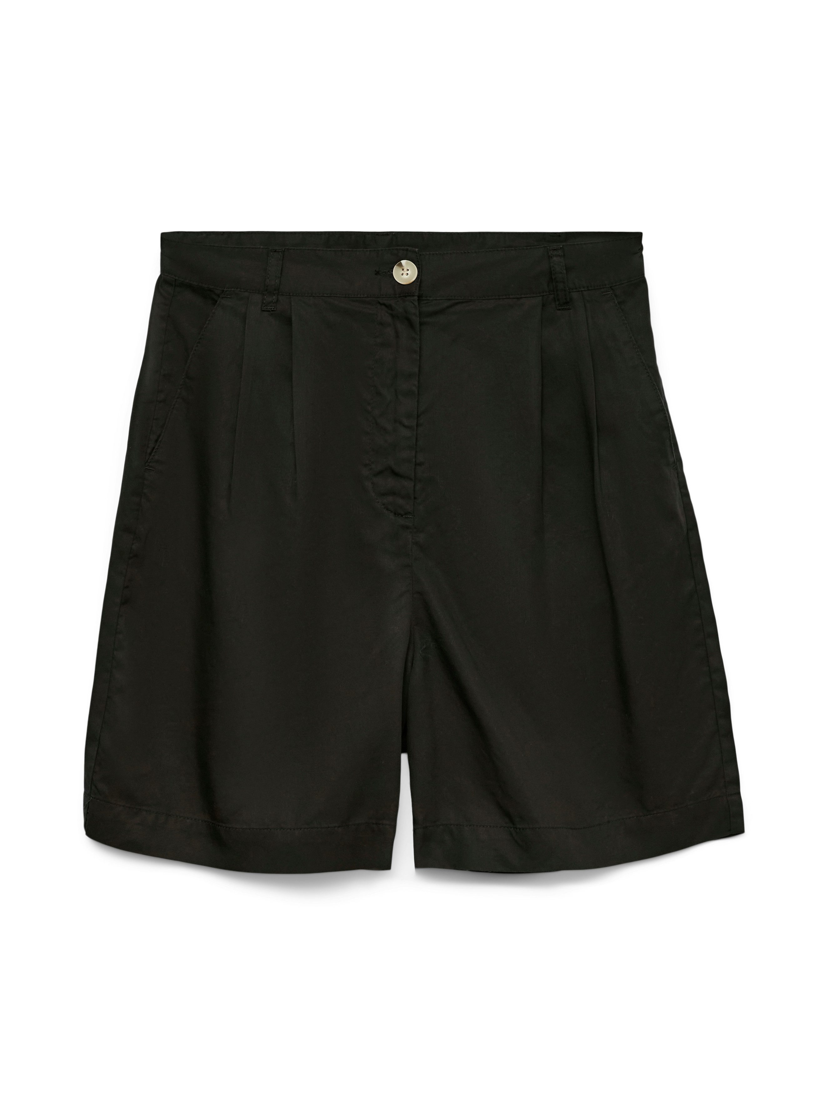Vero Moda Shorts VMFLEUR HW BERMUDA TENCEL SHORTS GA Viskose, loose fit