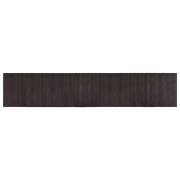 Teppich Teppich Rechteckig Dunkelbraun 60x300 cm Bambus, vidaXL, Rechteckig