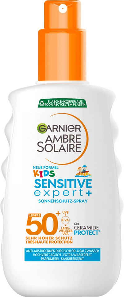 GARNIER Sonnenschutzspray Garnier Kids Sensitive Sonnenschutz-Spray