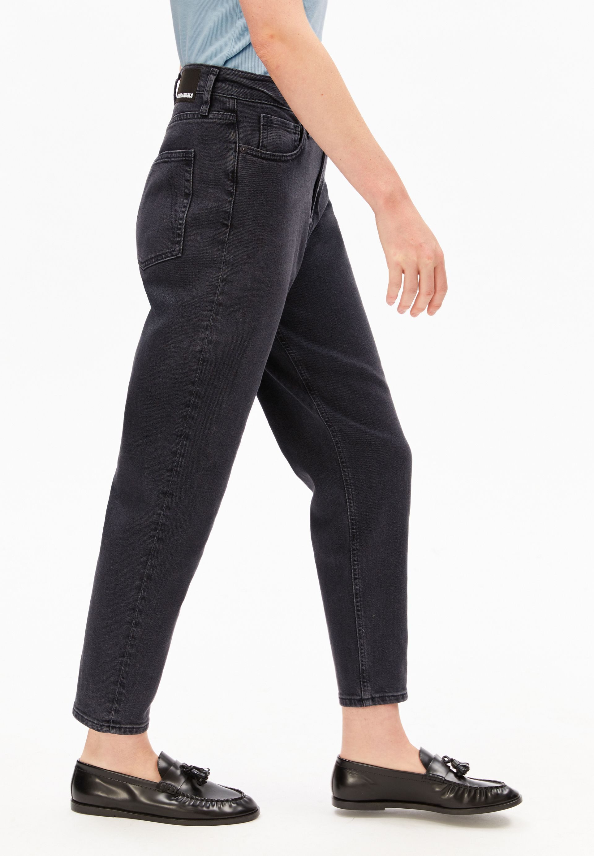 Armedangels Mom-Jeans MAIRAA Mom Jeans recycelter Baumwoll Mix (Comfort-Stretch) High waist – Bild 5 von 5