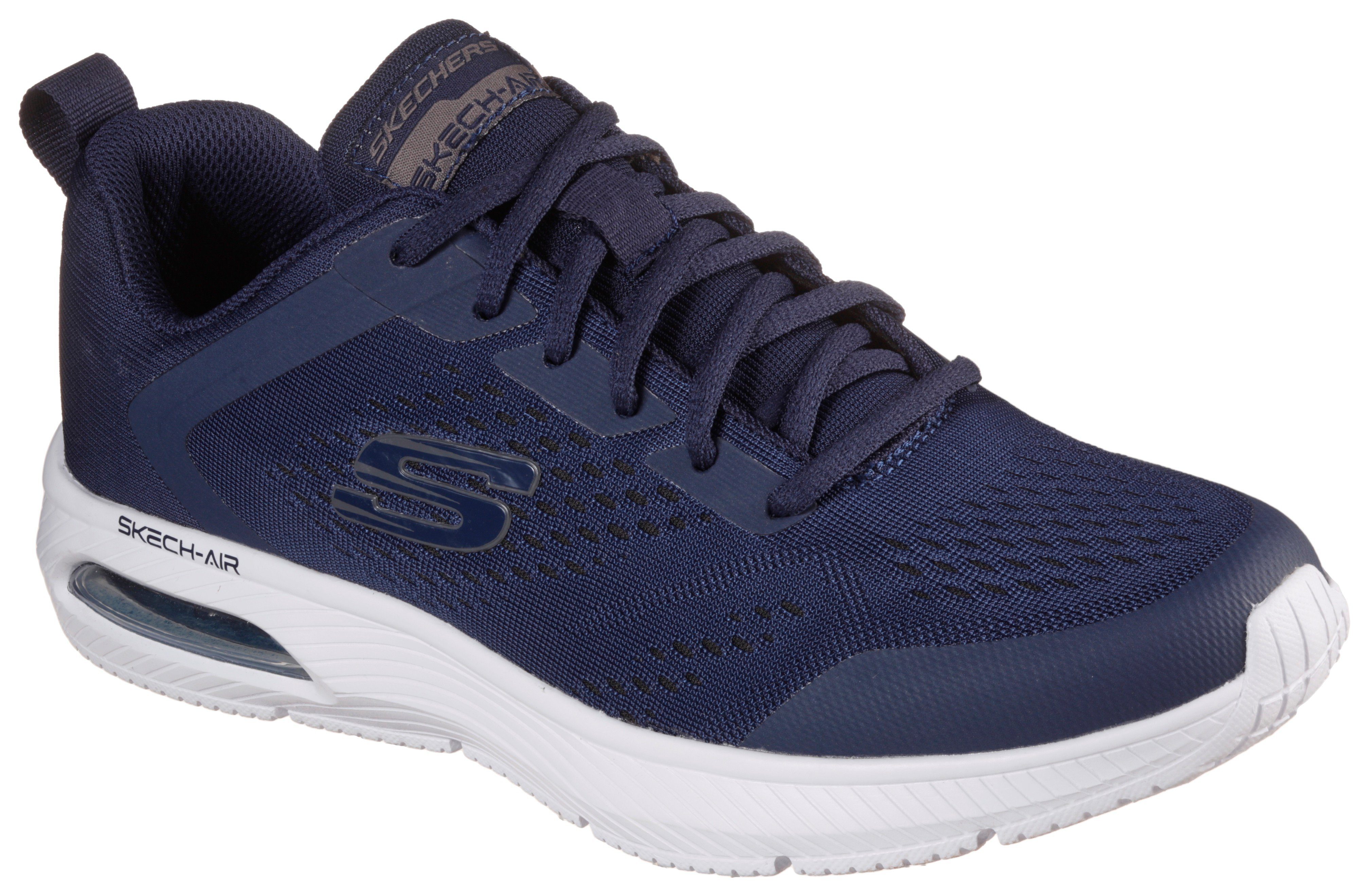 Memory mit Air-Cooled Skechers Sneaker Air Foam Dyna navy