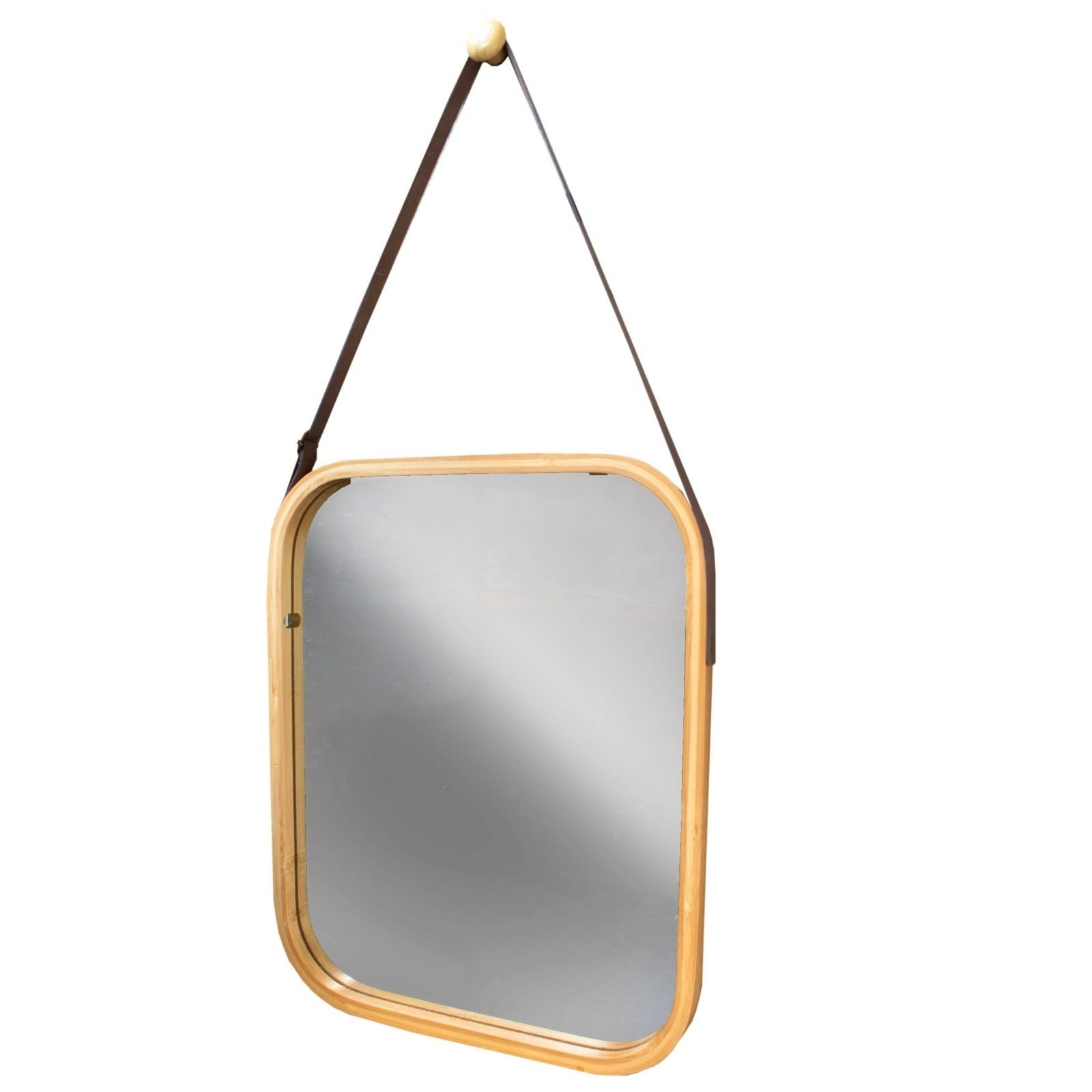 osoltus Badregal osoltus Edge Badspiegel Wandspiegel Bambus mit Aufhängung günstig online kaufen