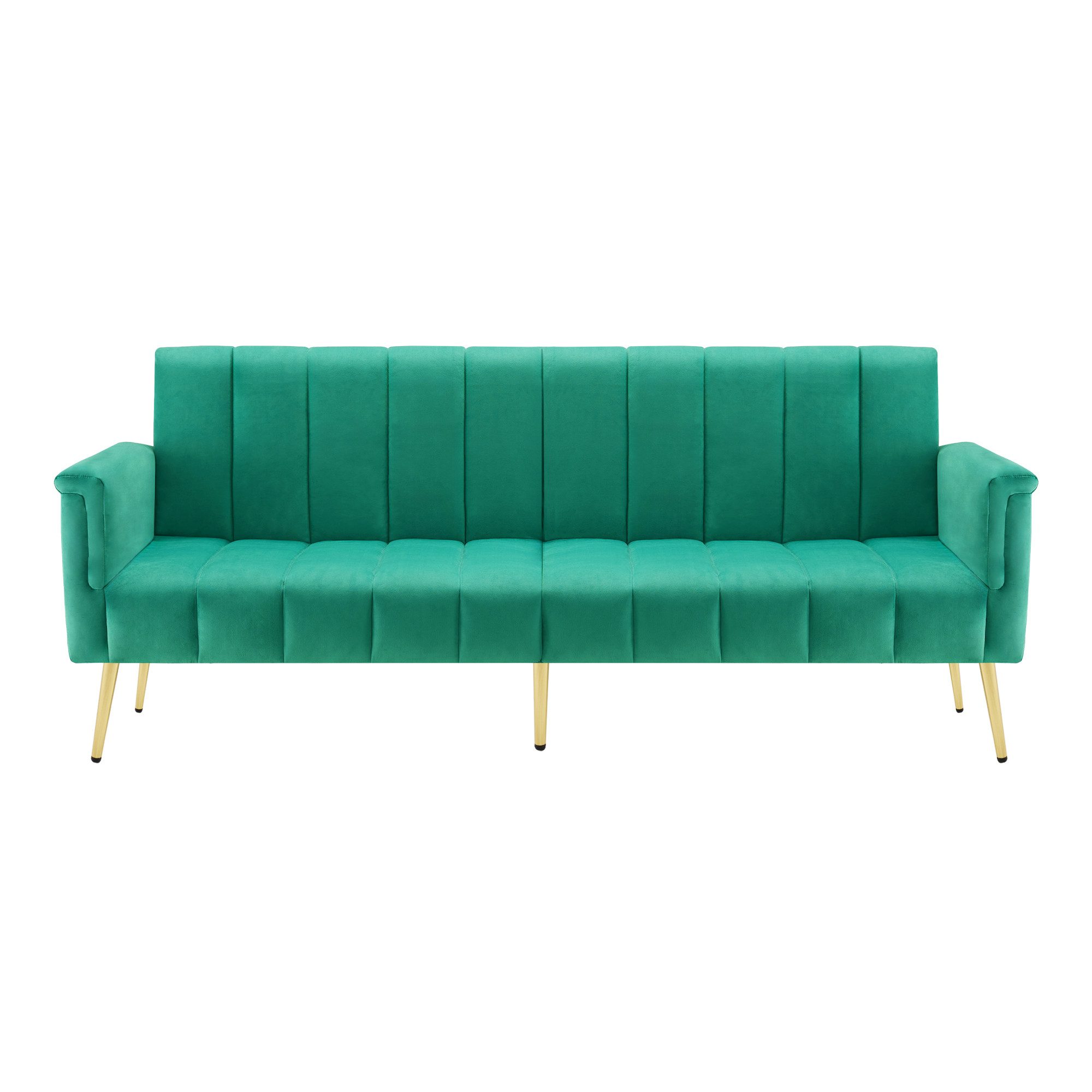 MODFU Schlafsofa Funktionsbett,Samtstoff,klappbares Schlafsofa, Vielseitige günstig online kaufen