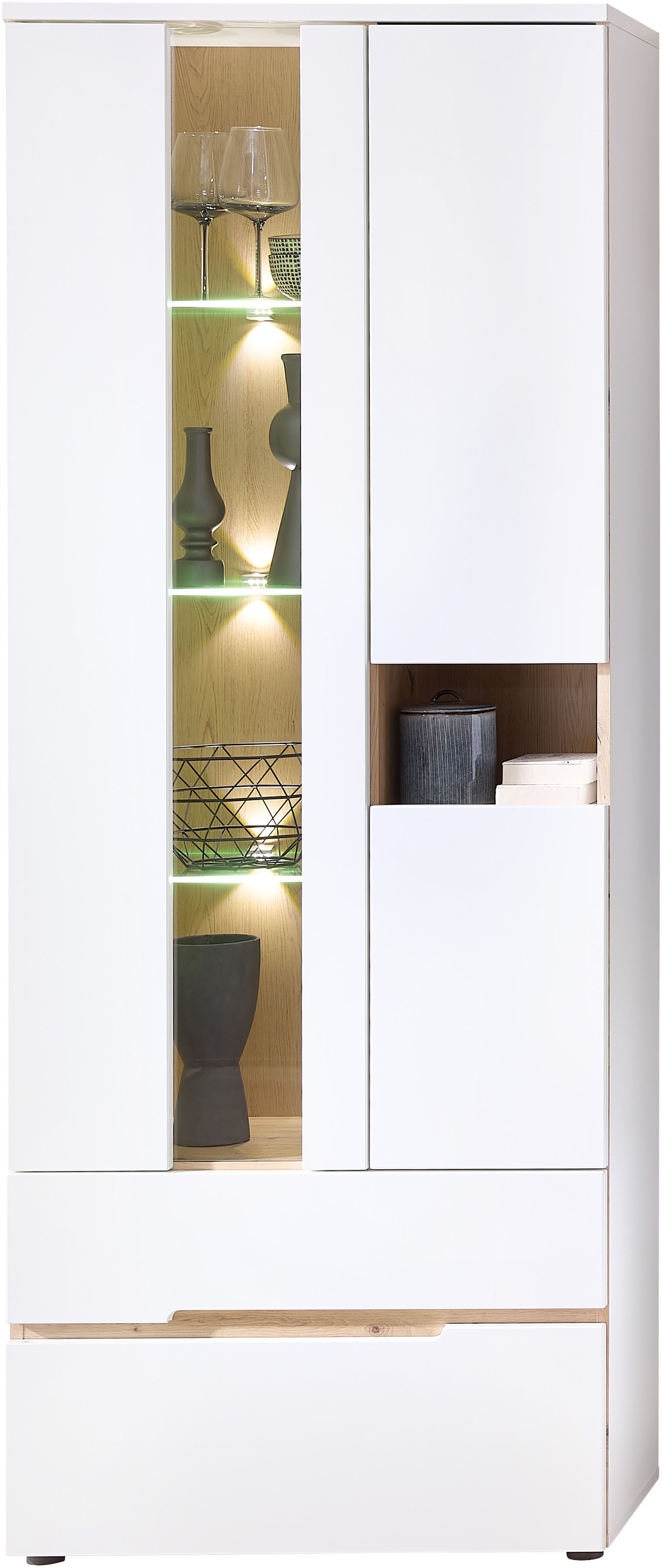 Innostyle Vitrine Memphis Vitrine, 110x40x65cm (B/H/T) (1-St)