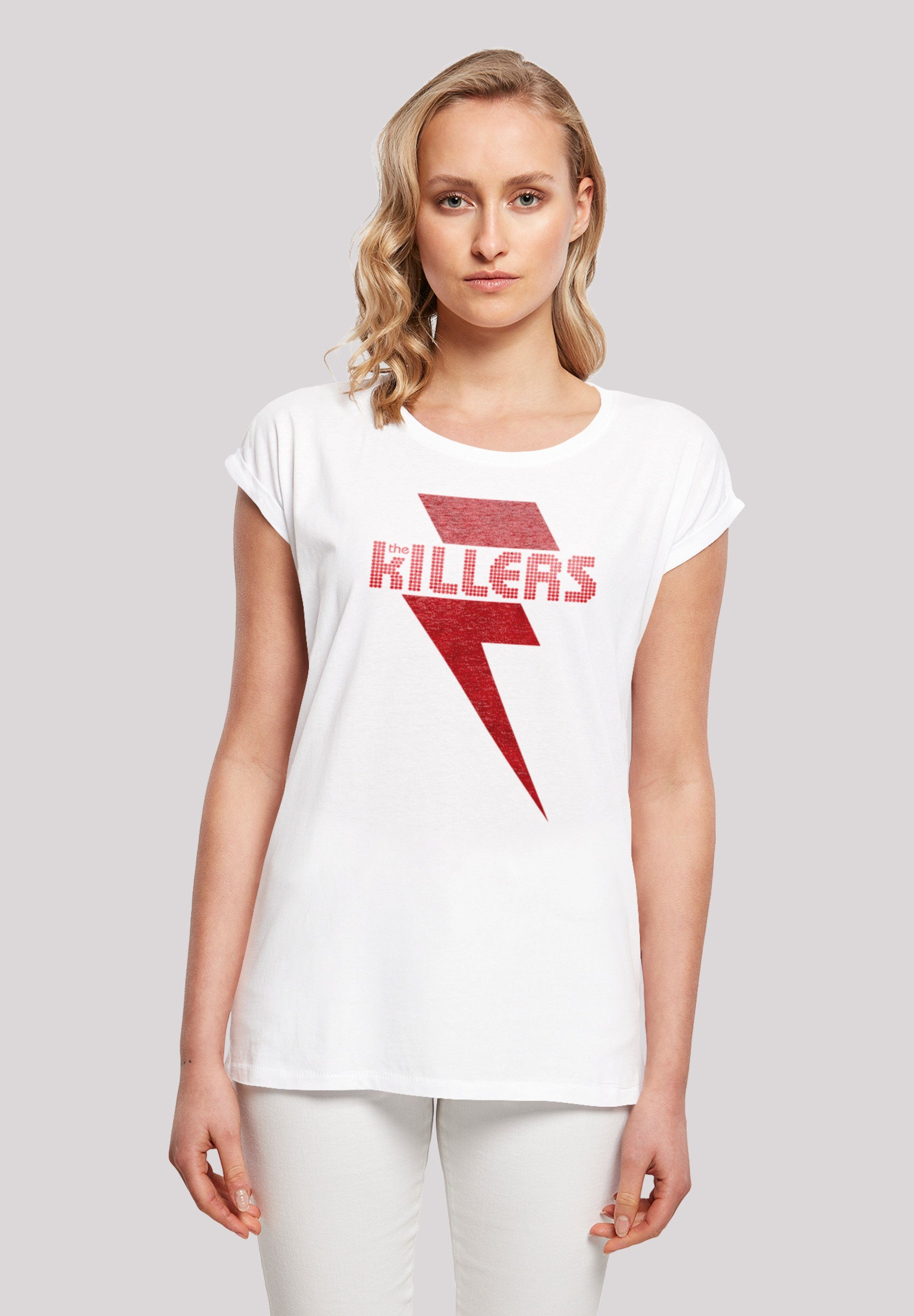 F4NT4STIC T-Shirt The Killers Rock ist Red Model 170 Print, groß Band cm trägt und Das Größe Bolt M