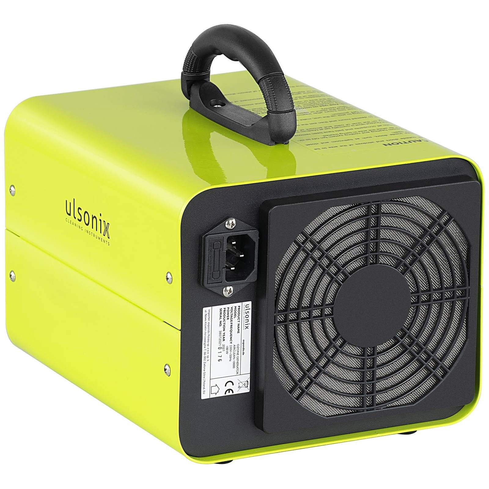 Ulsonix Luftreiniger Ozon Maschine 10.000 mg/h Ozongerät 10 G Ozonisator Luft Sterilizator