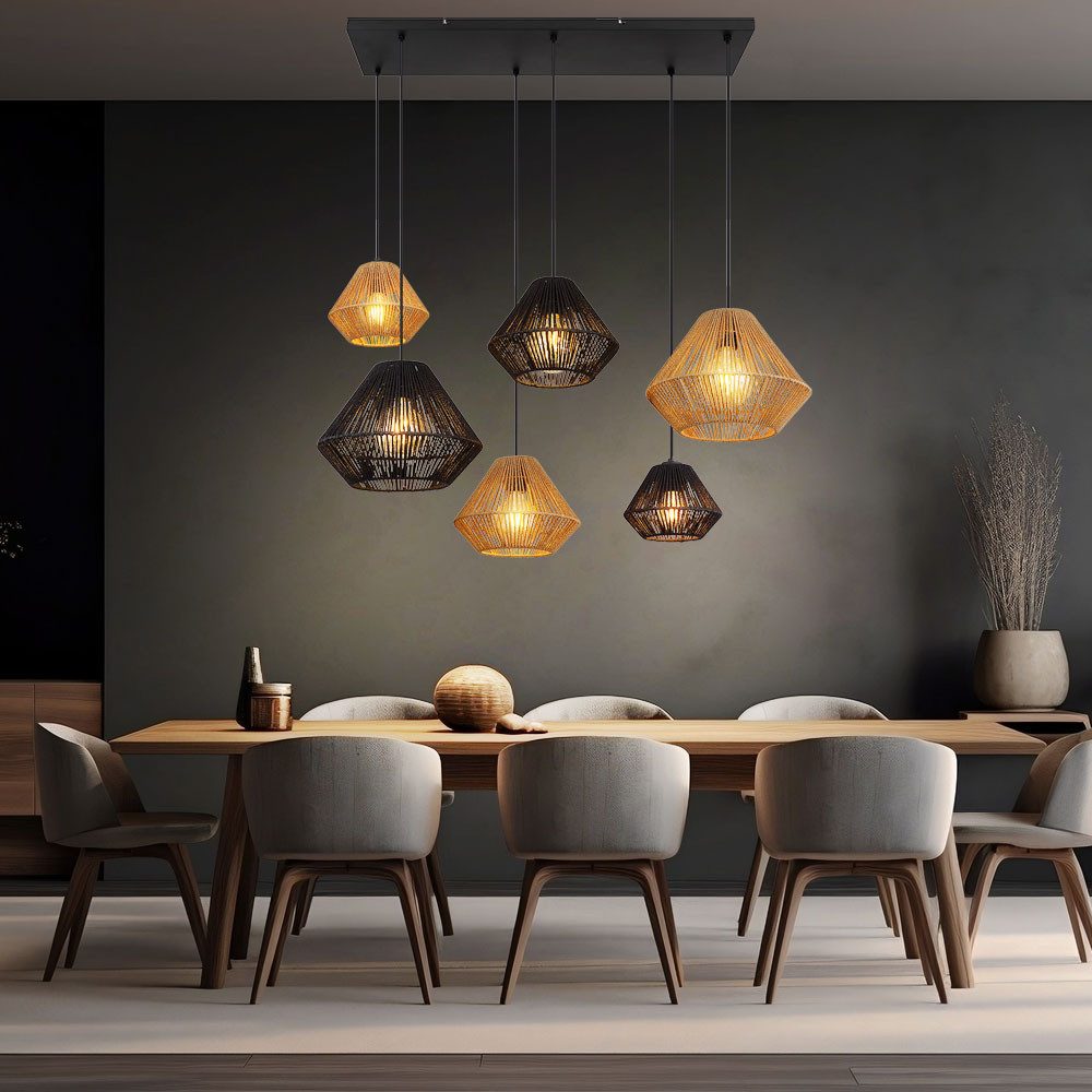 GLOBO LIGHTING Hängeleuchte, Leuchtmittel nicht inklusive, günstig online kaufen