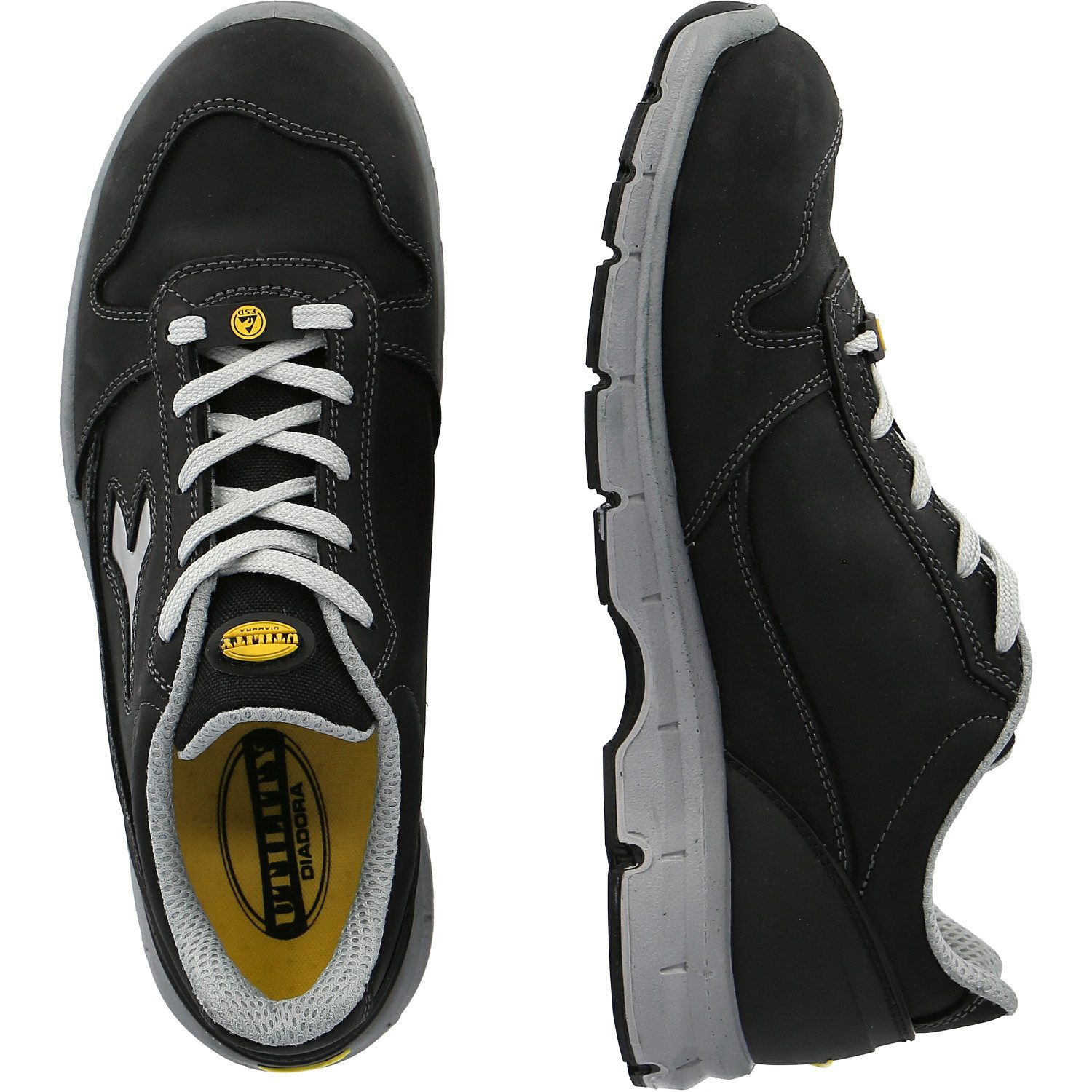 Diadora Sicherheitshalbschuhe S3S "RUN LOW" schwarz Sicherheitsschuh
