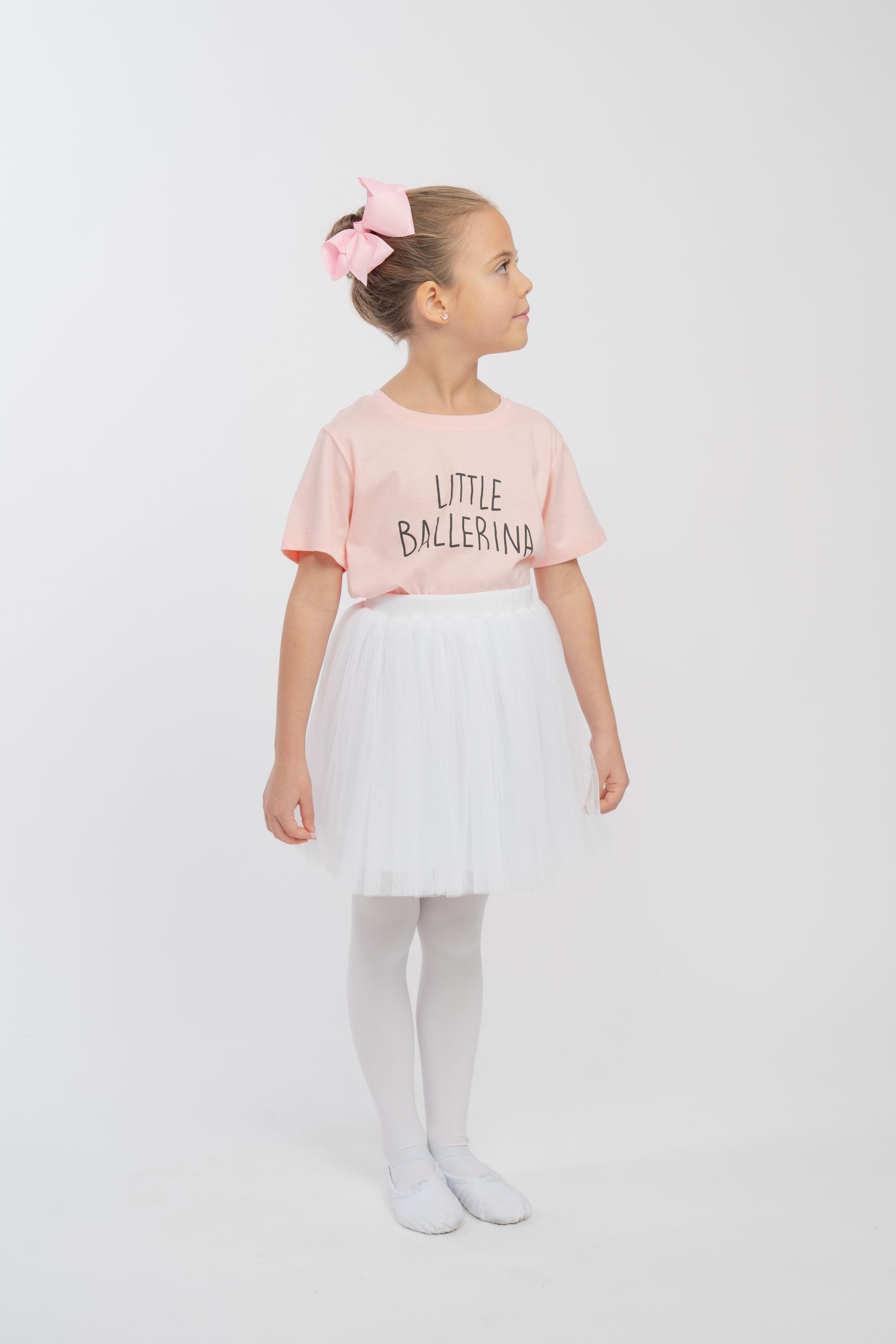 tanzmuster Tüllrock Tüllrock Little Ballerina aus weichem Tüll besonders weich mit blickdichtem Unterrock
