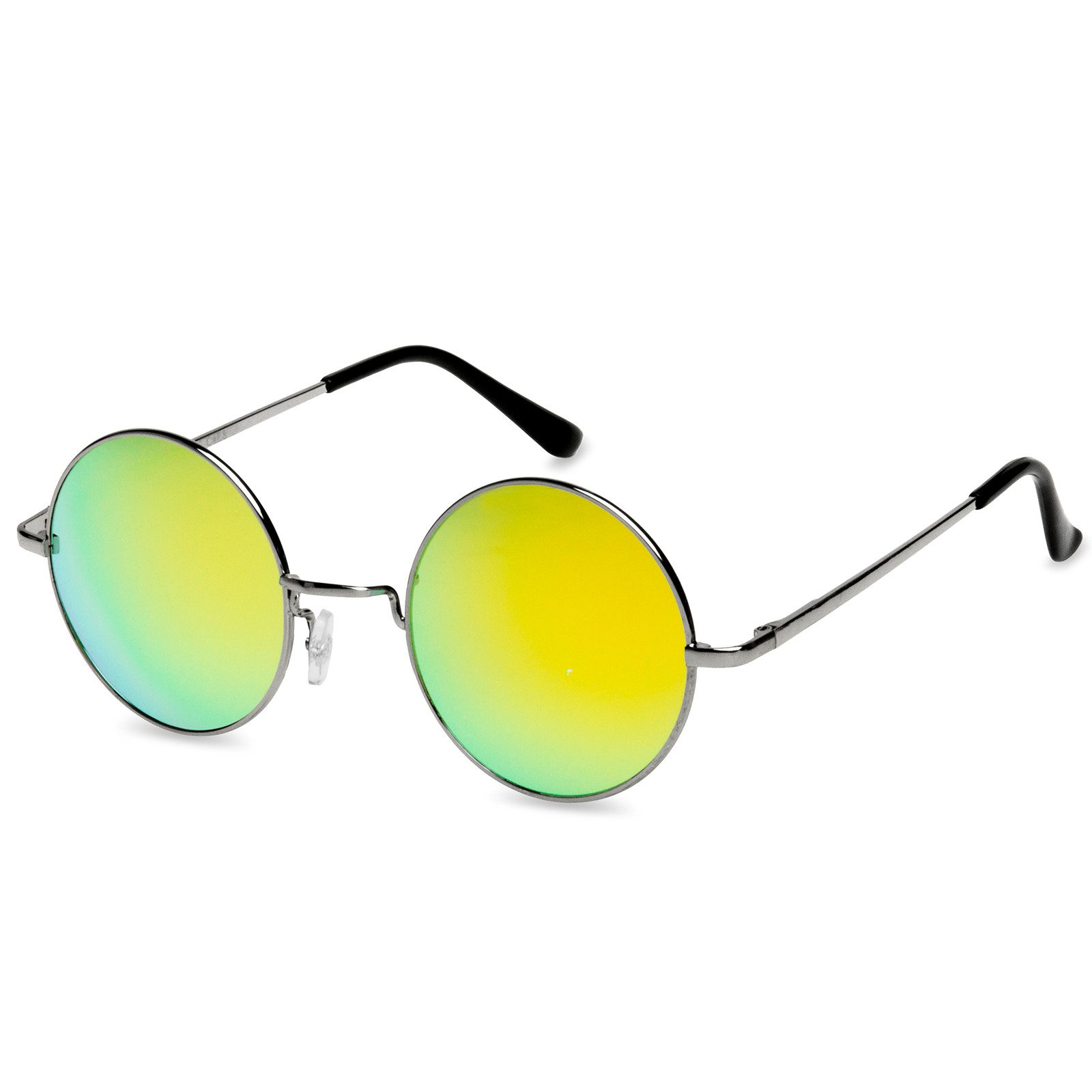 Caspar Sonnenbrille SG038 große runde Übergröße Retro Sonnenbrille