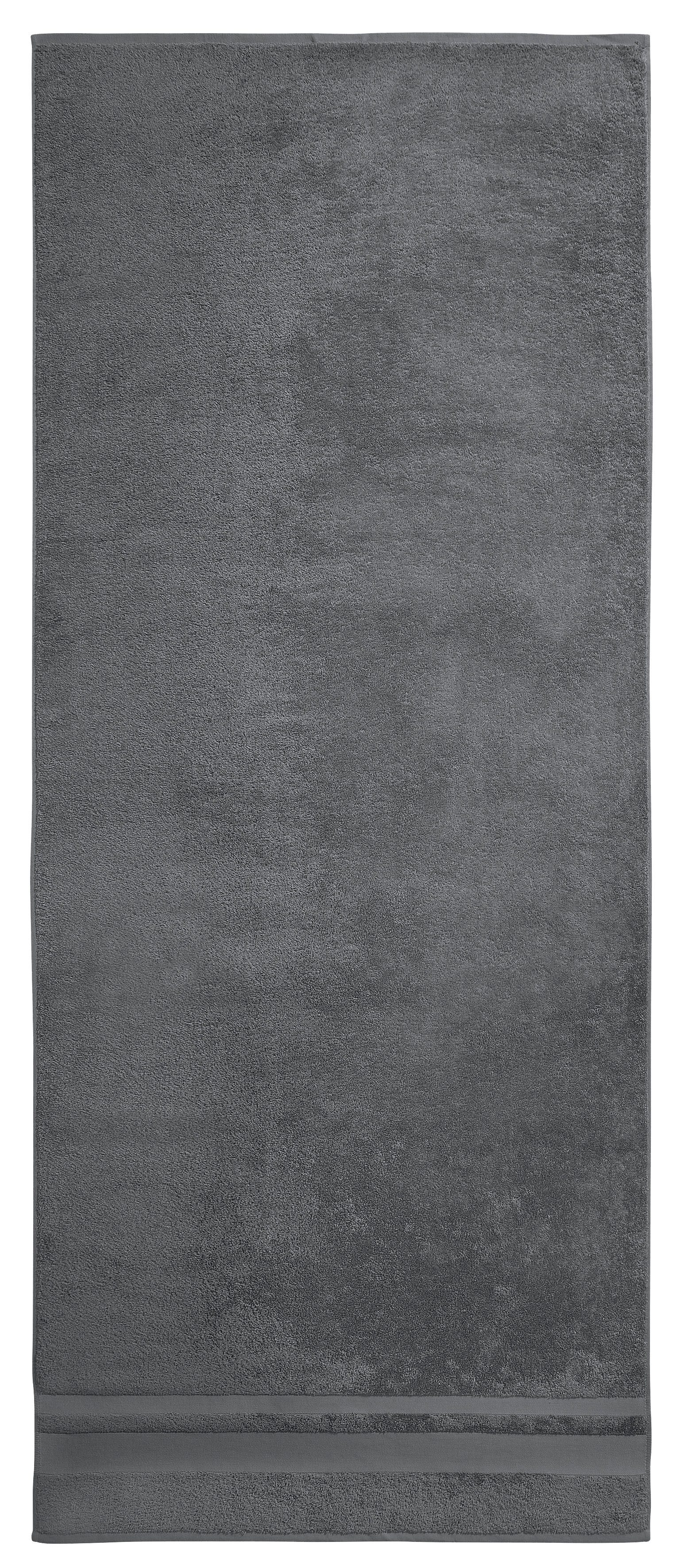 OTTO home Saunatuch Vanessa, 2 Saunatücher, 80x200cm, in Standard- und Premium-Qualität, Walkfrottee (Set, 2-St), Handtücher mit Bordüre, 100% Baumwolle, einfarbig, weich