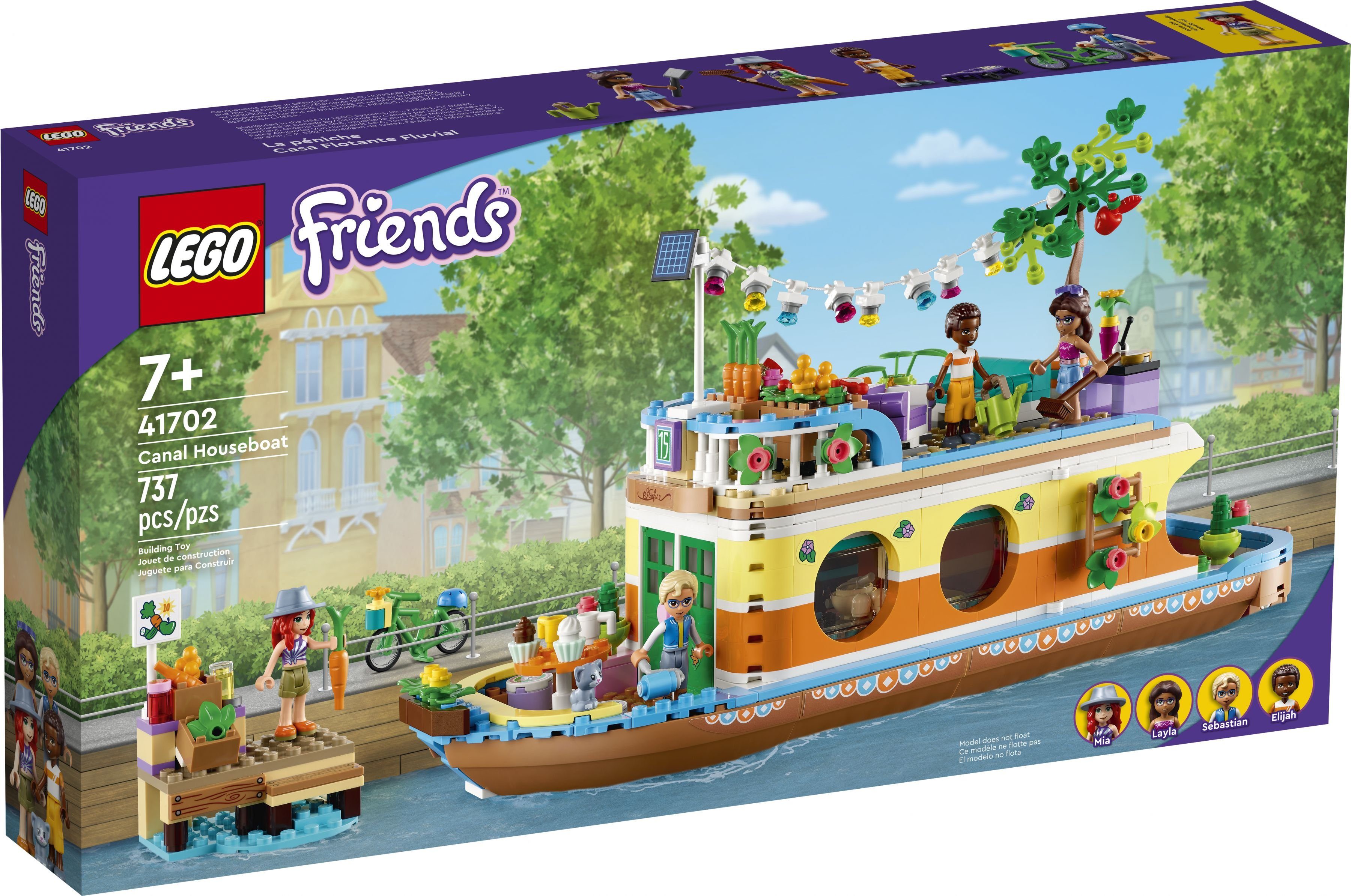 LEGO® LEGO® Friends 41702 Hausboot Konstruktionsspielsteine, günstig online kaufen
