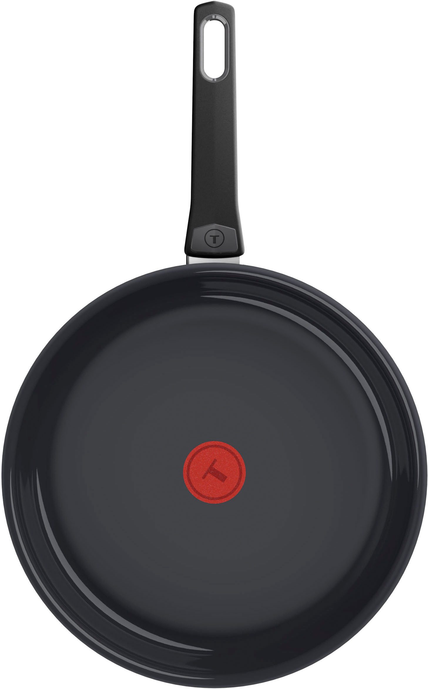 Tefal Bratpfanne Ceramic Control Grey, Aluminium (1-tlg), Keramikbeschichtung, Induktion, Thermo-Signal Temperaturanzeiger