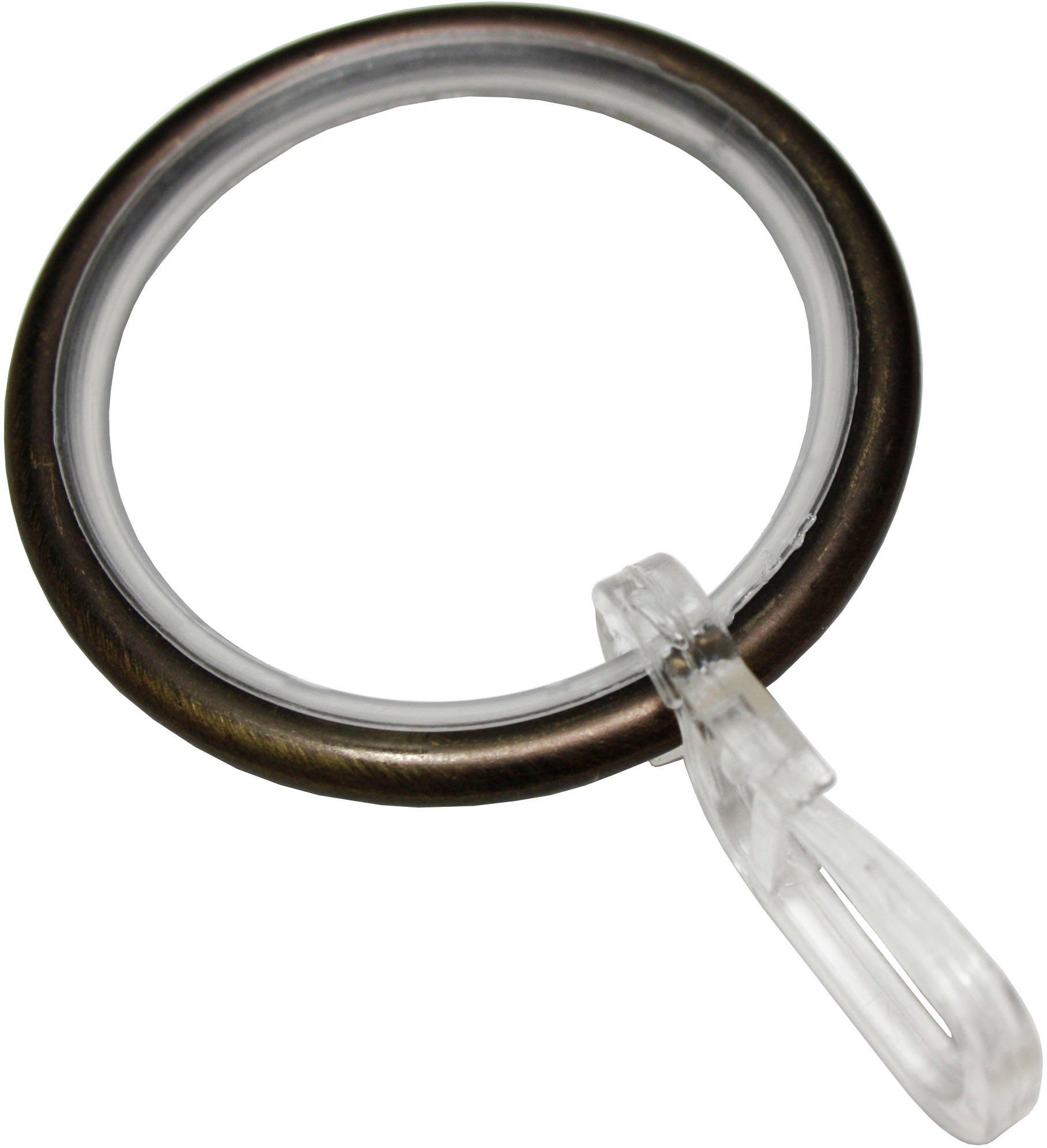GARDINIA Gardinenring mit Gleiteinlage, (10-St), Serie günstig online kaufen
