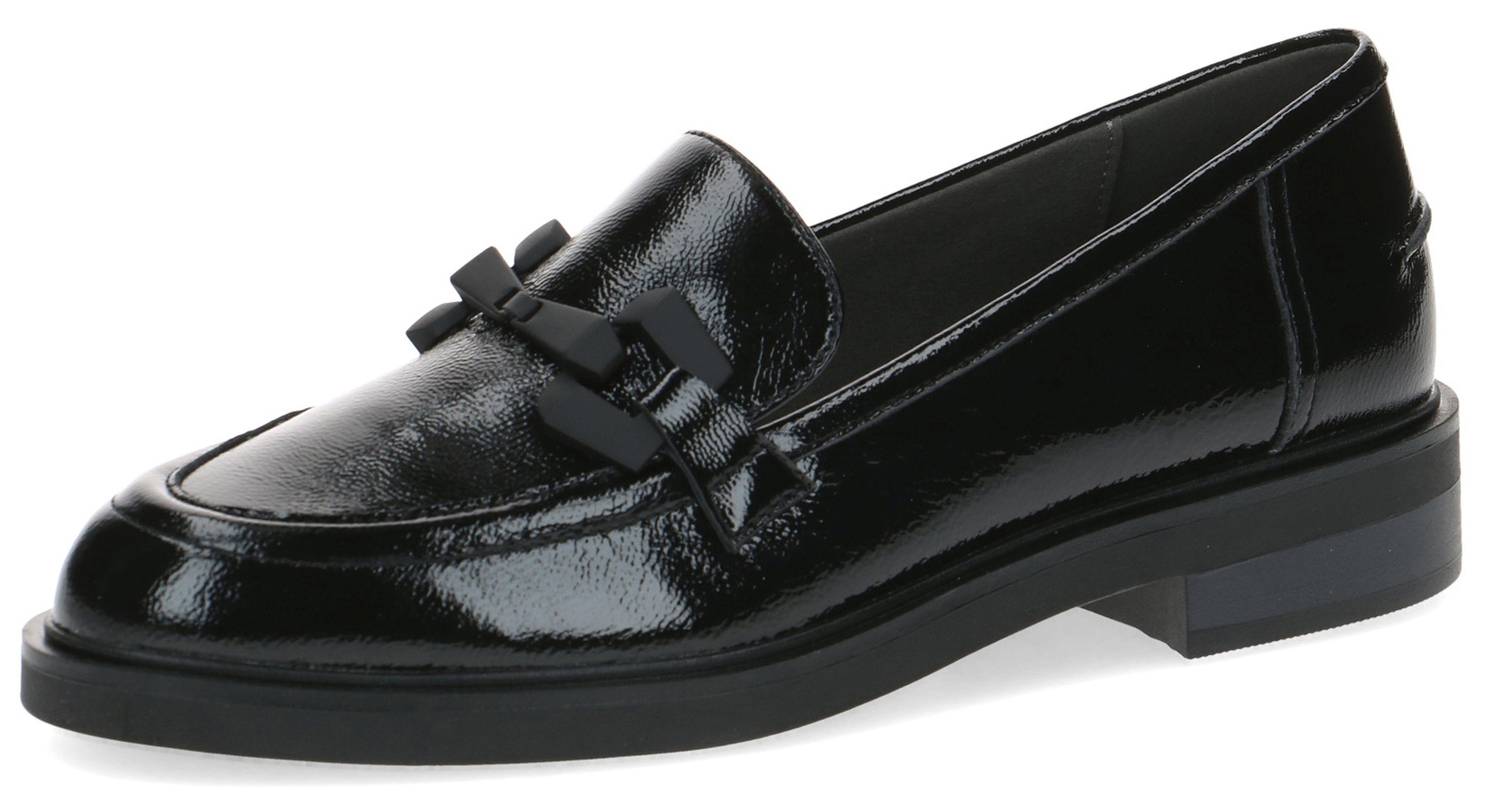 Caprice 9-24200-41 017 Black Naplak Slipper