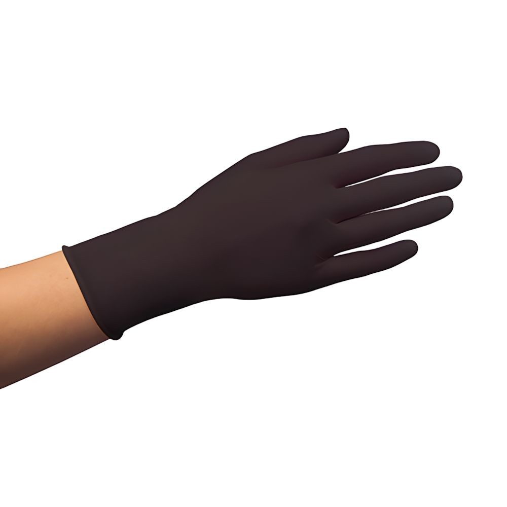 Work-Inn Einweghandschuhe 1000x WORK-INN Nitril puderfrei Black Soft schwarz Größe S