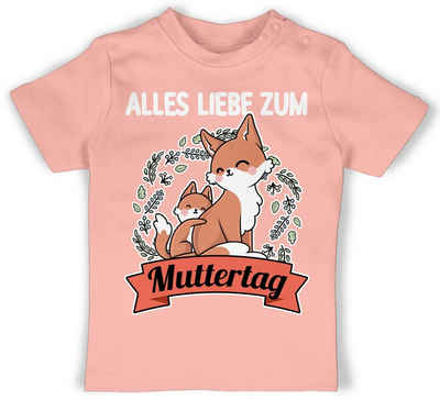 Shirtracer T-Shirt Alles liebe zum Muttertag II Muttertagsgeschenk