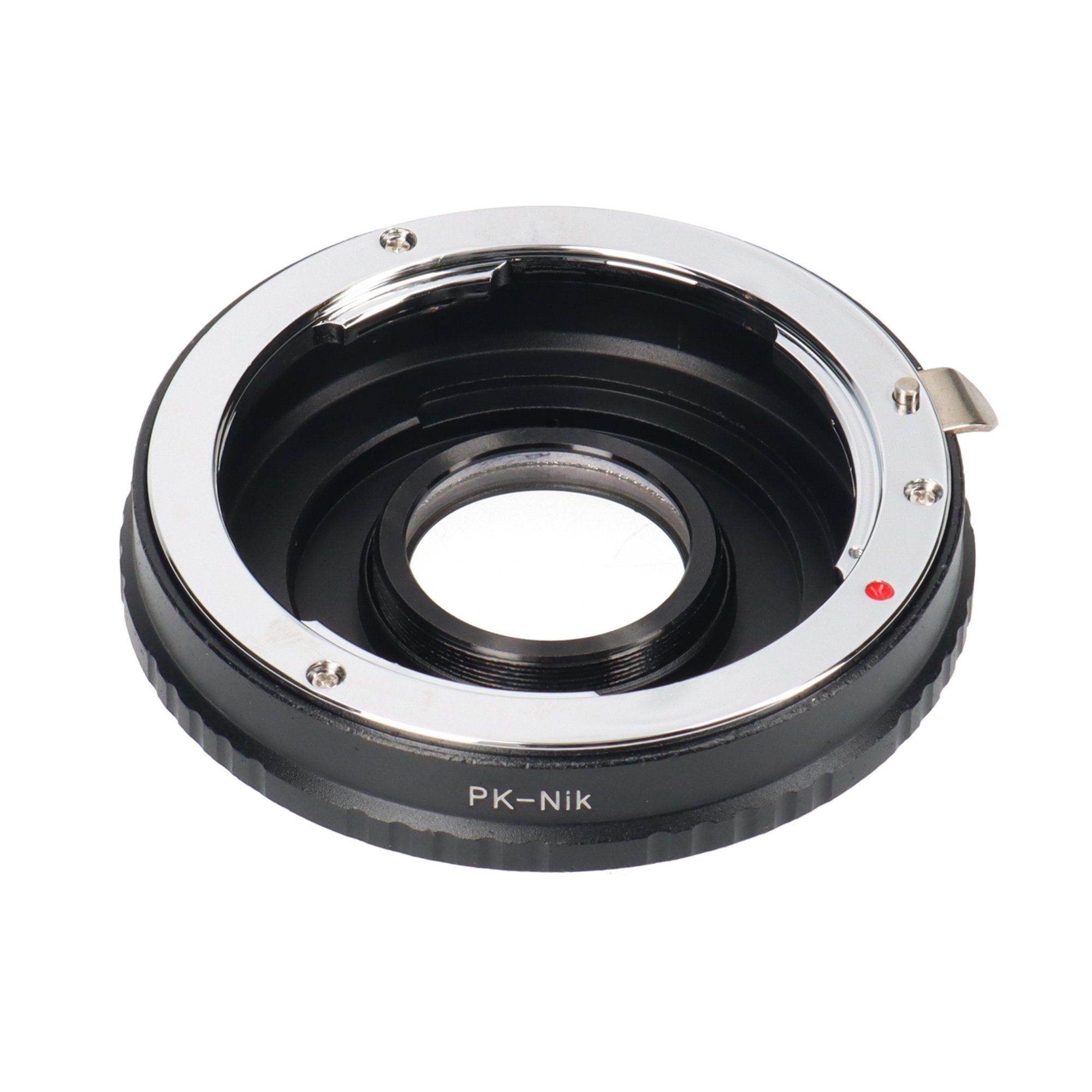 ayex Objektivadapter Pentax PK an Nikon + Korrektur Linse Objektiveadapter