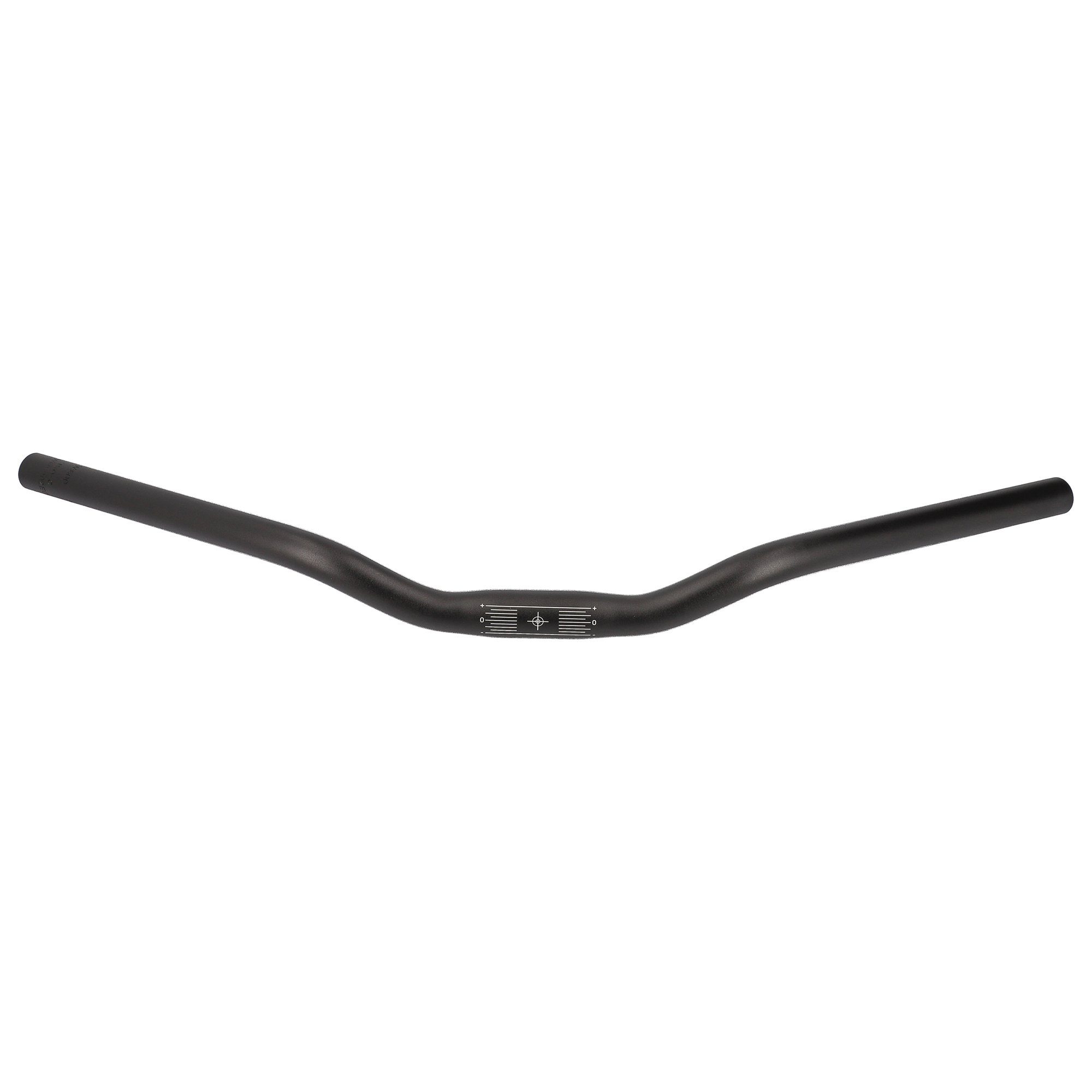 Fahrradlenker Fahrrad Lenker H Bar 25 4 schwarz eloxiert Alu
