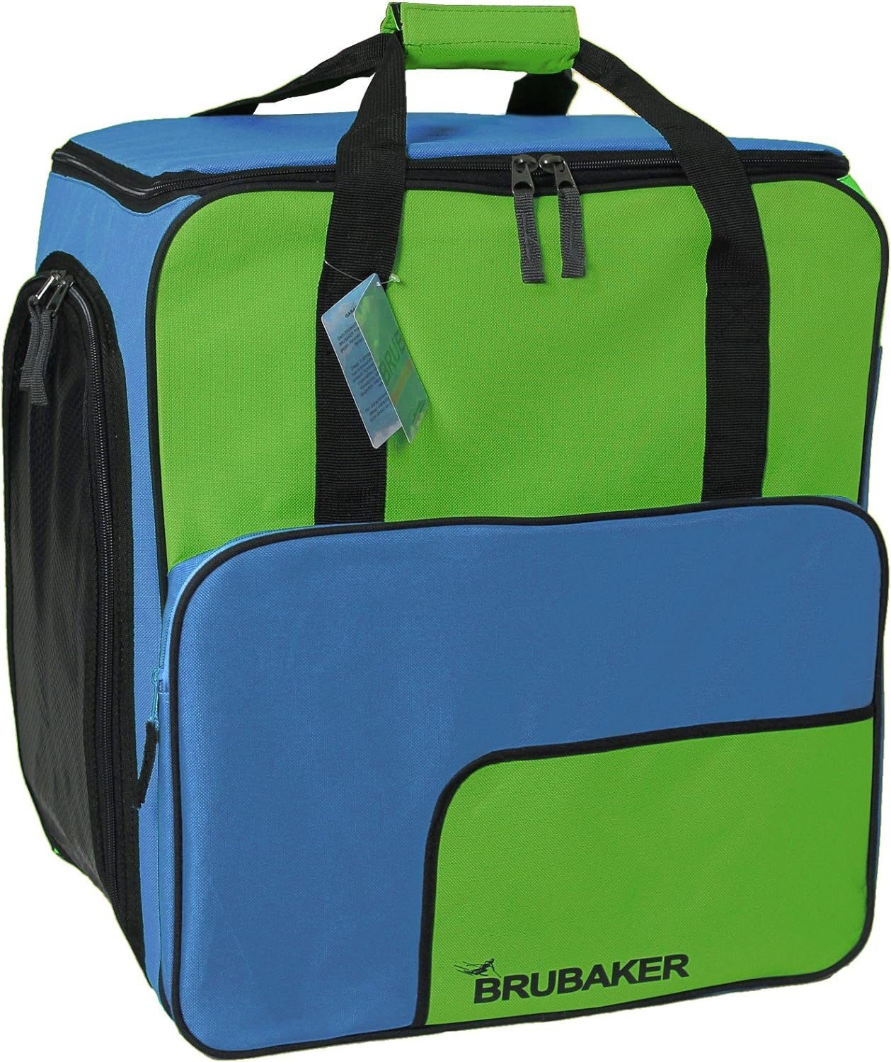 BRUBAKER Skitasche SUPER FUNCTION 2.0 - Skischuhtasche und Helmtasche (1-tlg), Skischuhrucksack Komfort Stiefeltasche mit Rucksackfunktion