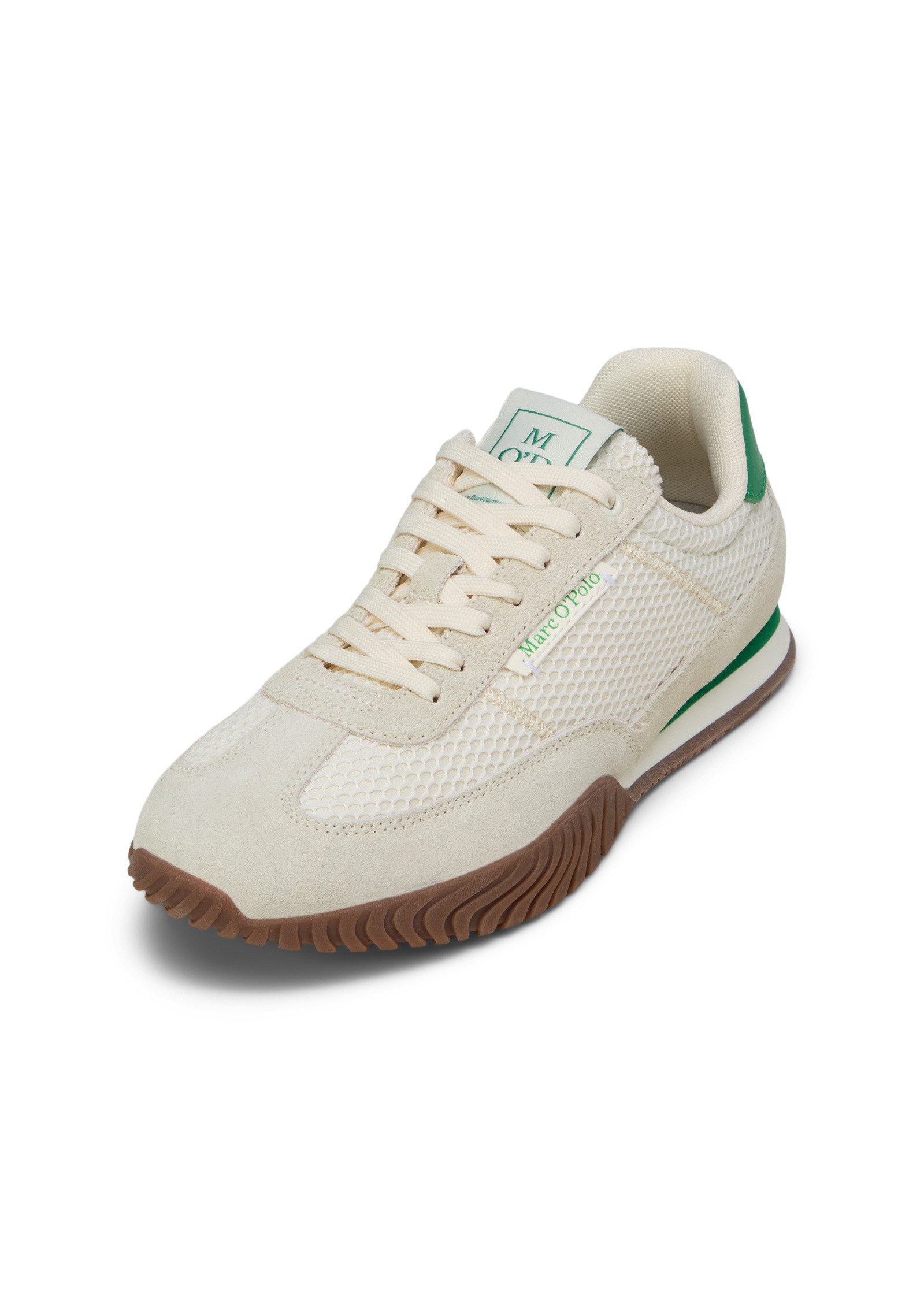 aus Leder und Polyester Sneaker