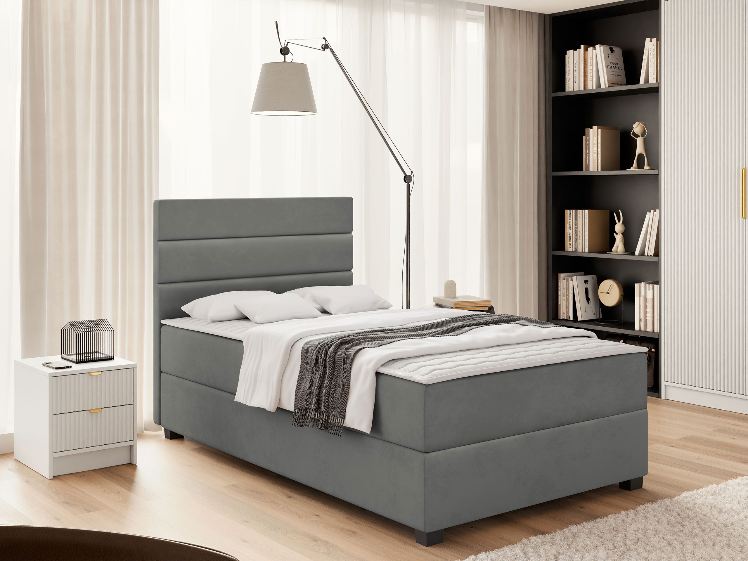 MIRJAN24 Boxspringbett Elen (mit Bettkasten), Universell günstig online kaufen